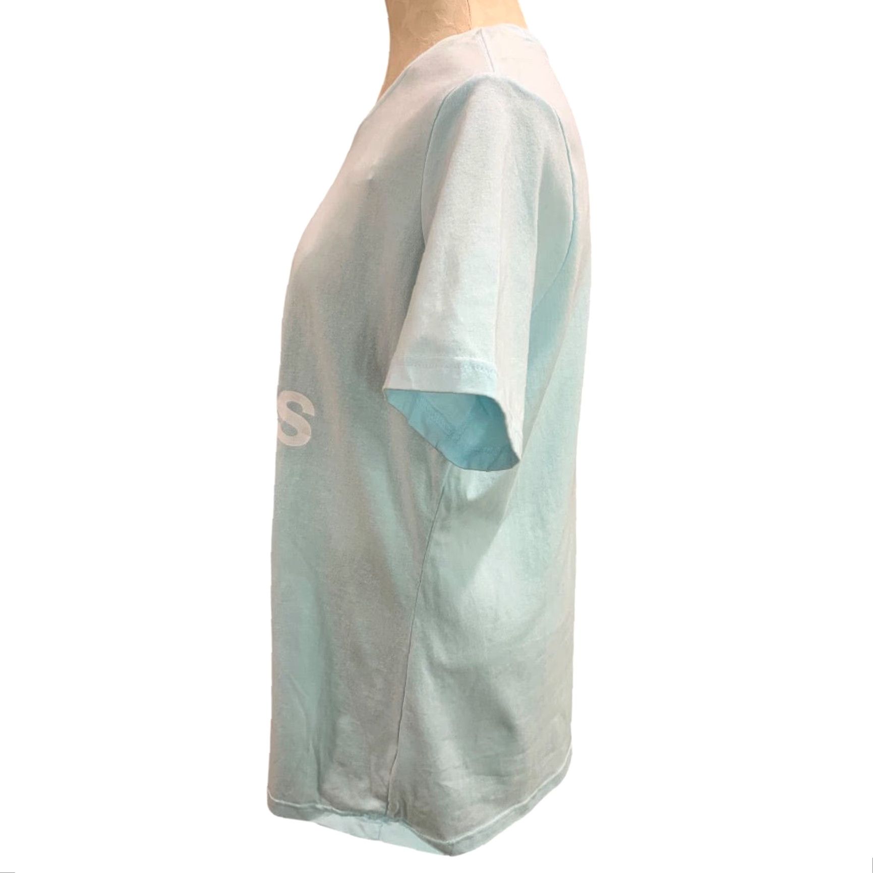 Adidas Adidas Womens New Logo Basic Tshirt Almost Blue HL2025 Shirt Adult 1X Women Blue 100% cotton Size XL / US 12-14 / IT 48-50 - 5 Thumbnail