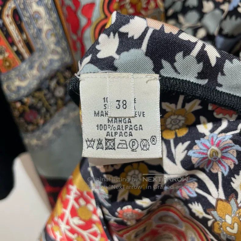 Hermes Hermes Patchwork floral long sleeve dress Size XS / US 0-2 / IT 36-38 - 4 Thumbnail