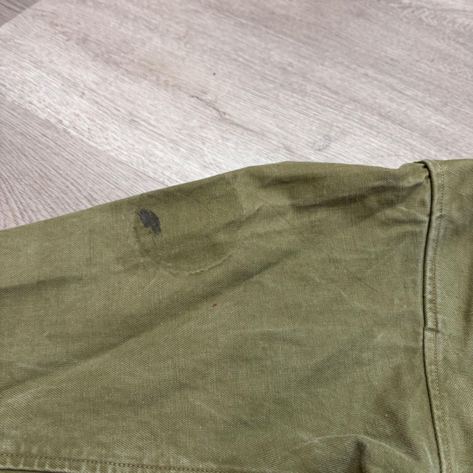 Vintage Vintage 50s French M47 Army Military Field Jacket Mens 4C XL Size US XL / EU 56 / 4 - 11 Thumbnail