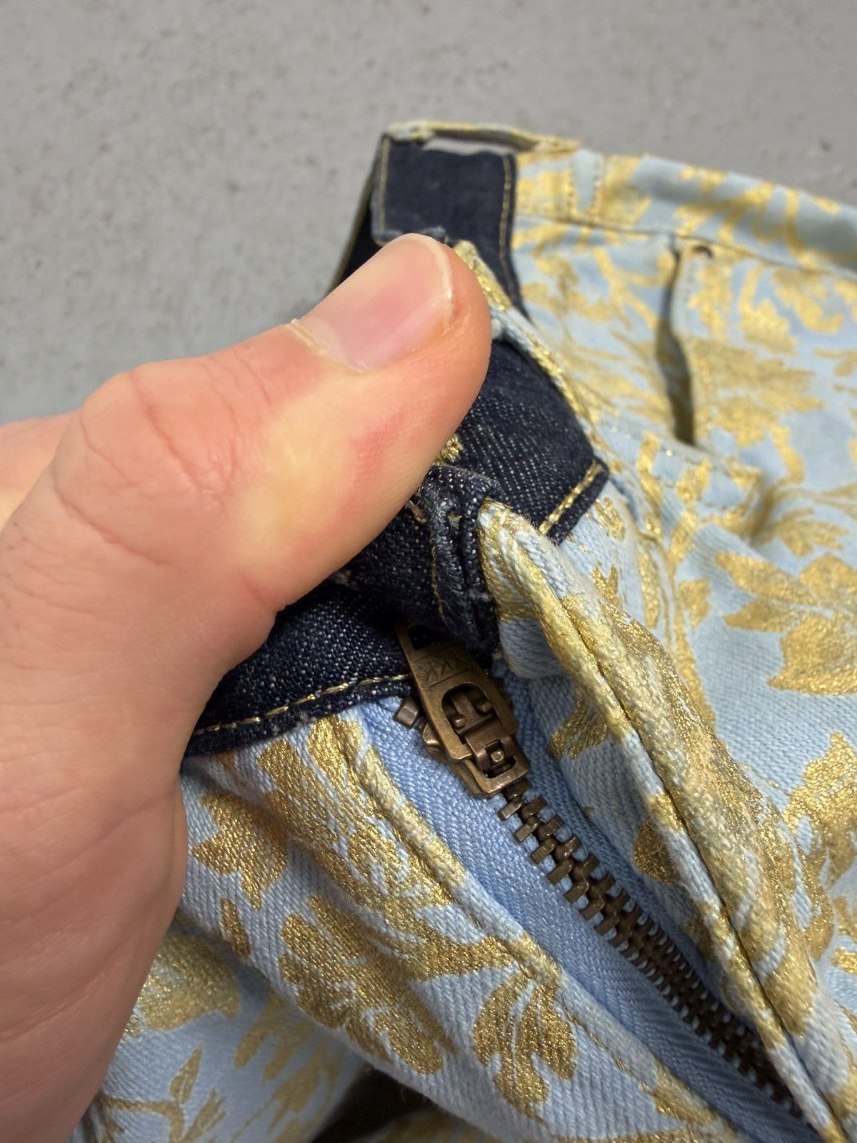Just Cavalli Vintage Just Cavalli Overprinted Jeans Size 31" - 8 Thumbnail