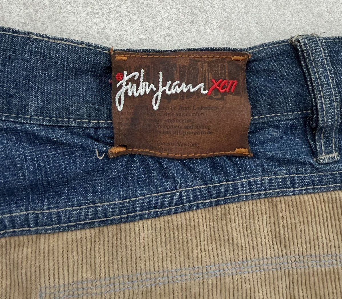 Fubu FUBU The Collection Baggy Jeans Patchwork Vintage Hip Hop Size US 36 / EU 52 - 11 Thumbnail