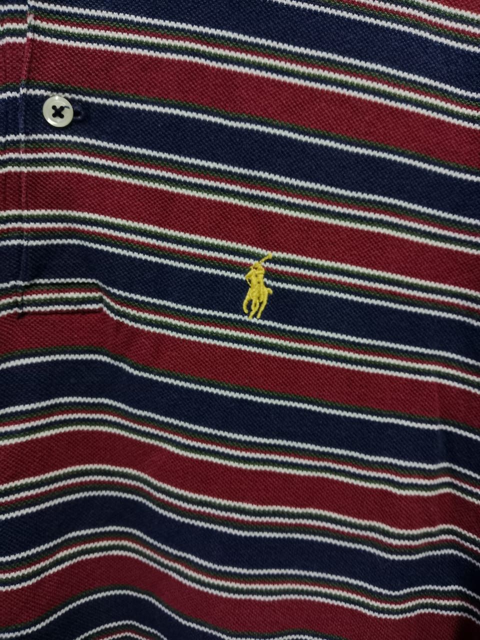 Polo Ralph Lauren Polo Ralph Lauren Striped 90s Size US XL / EU 56 / 4 - 3 Thumbnail