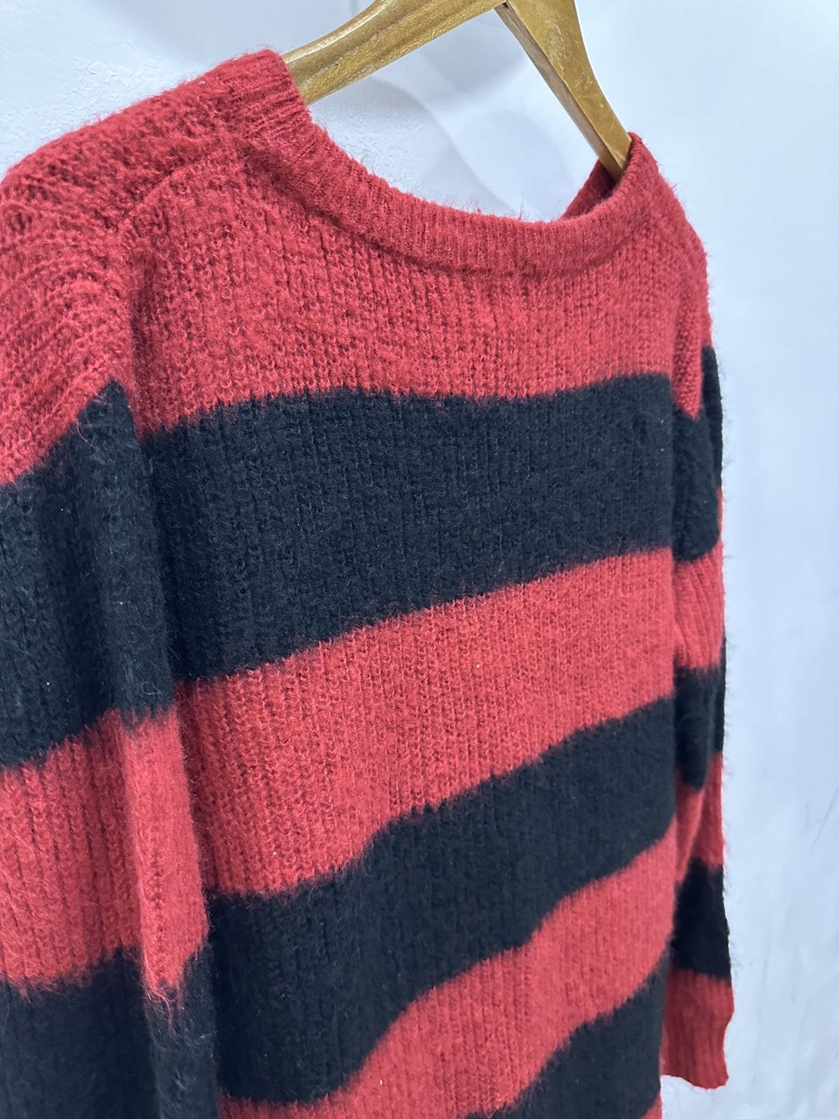 Japanese Brand Kurt Cobain Browny Vintage Distressed Mohair Grunge Sweater Size US L / EU 52-54 / 3 - 12 Thumbnail