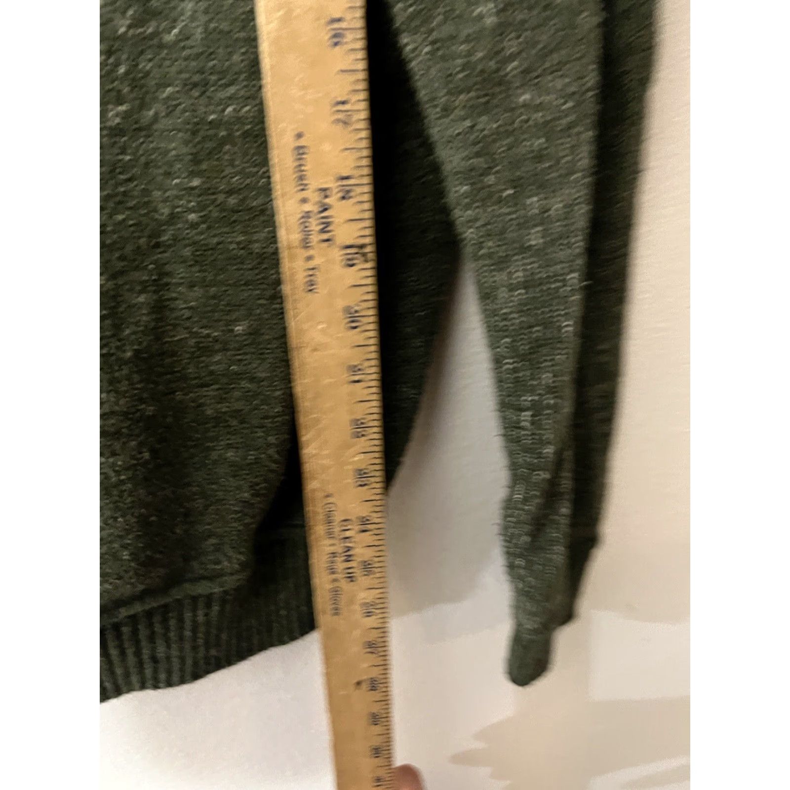 Gap VINTAGE Gap Mens Medium Green 1/4 Button Long Sleeve Knit Sweater Adult M Knit Top Pullover Button Crew Neck Mens Size US M / EU 48-50 / 2 - 4 Thumbnail