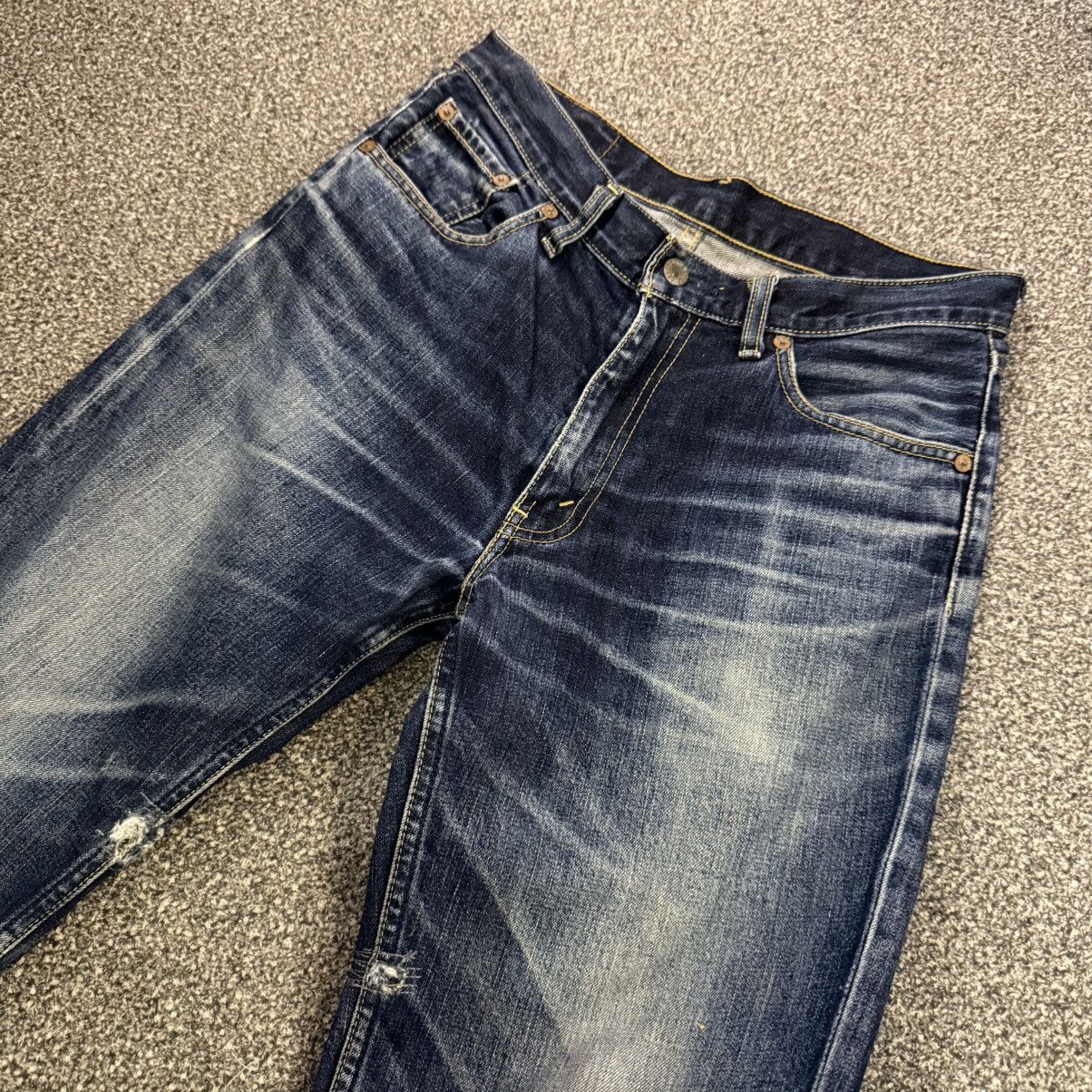 Levi's Vintage Clothing 🔥🇯🇵 Vintage 90s Japanese Levis 502 Distressed Denim Size US 31 - 3 Thumbnail