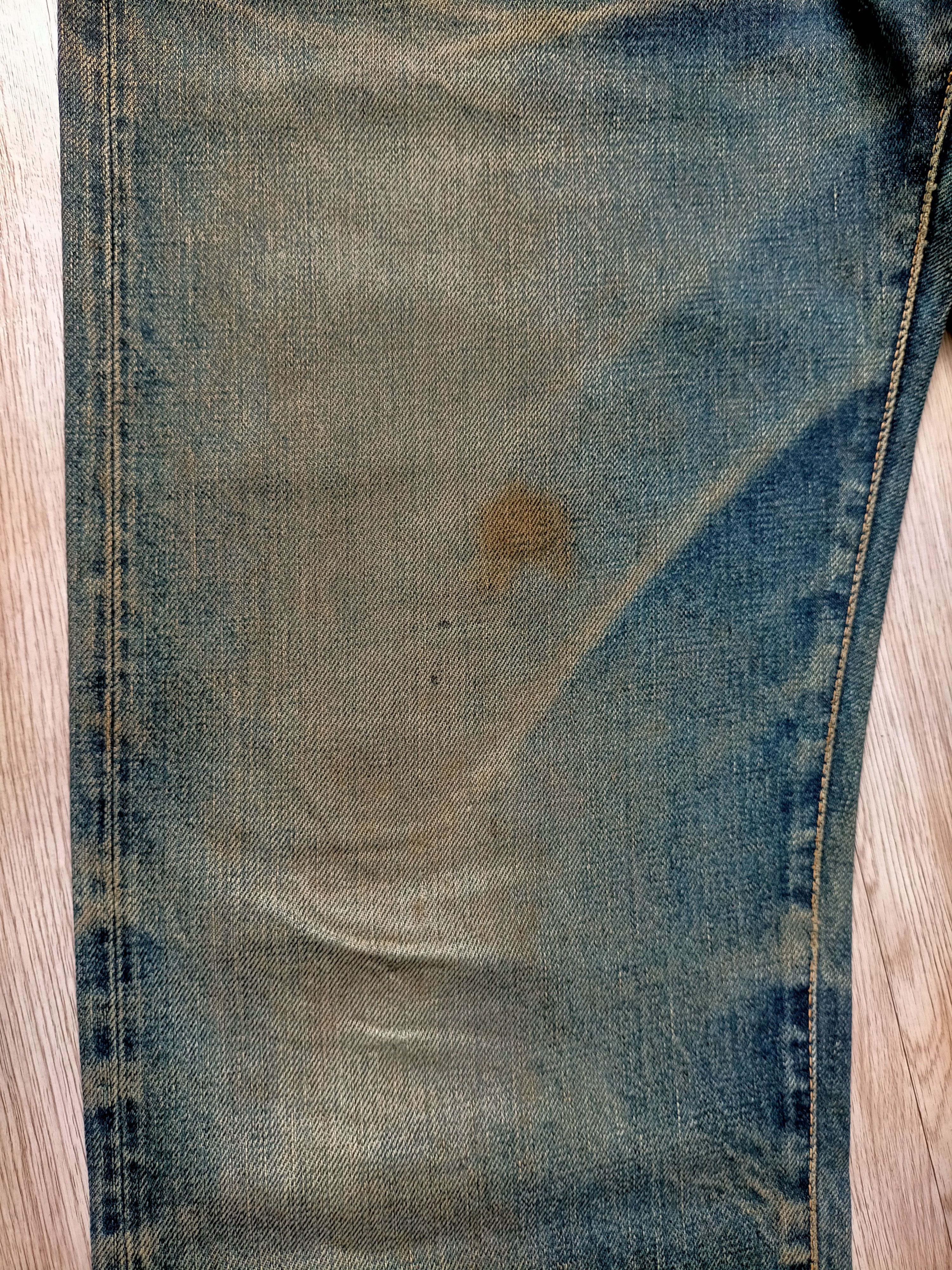 Evisu Vintage Evis Distressed selvedge Denim Size US 30 / EU 46 - 7 Thumbnail