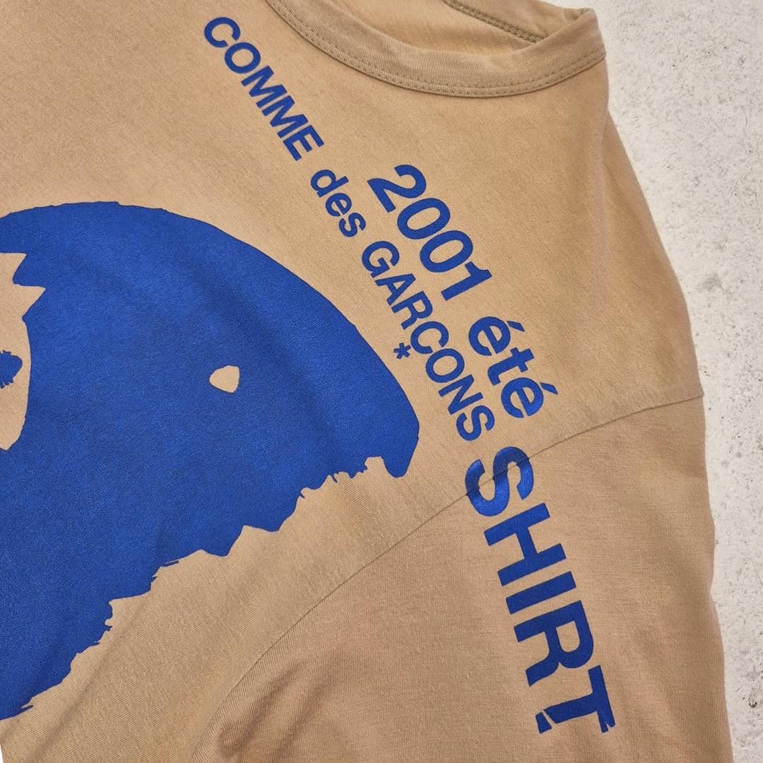Comme des Garcons CDG Shirt 2001 Brown Tee (L) Size US L / EU 52-54 / 3 - 5 Thumbnail