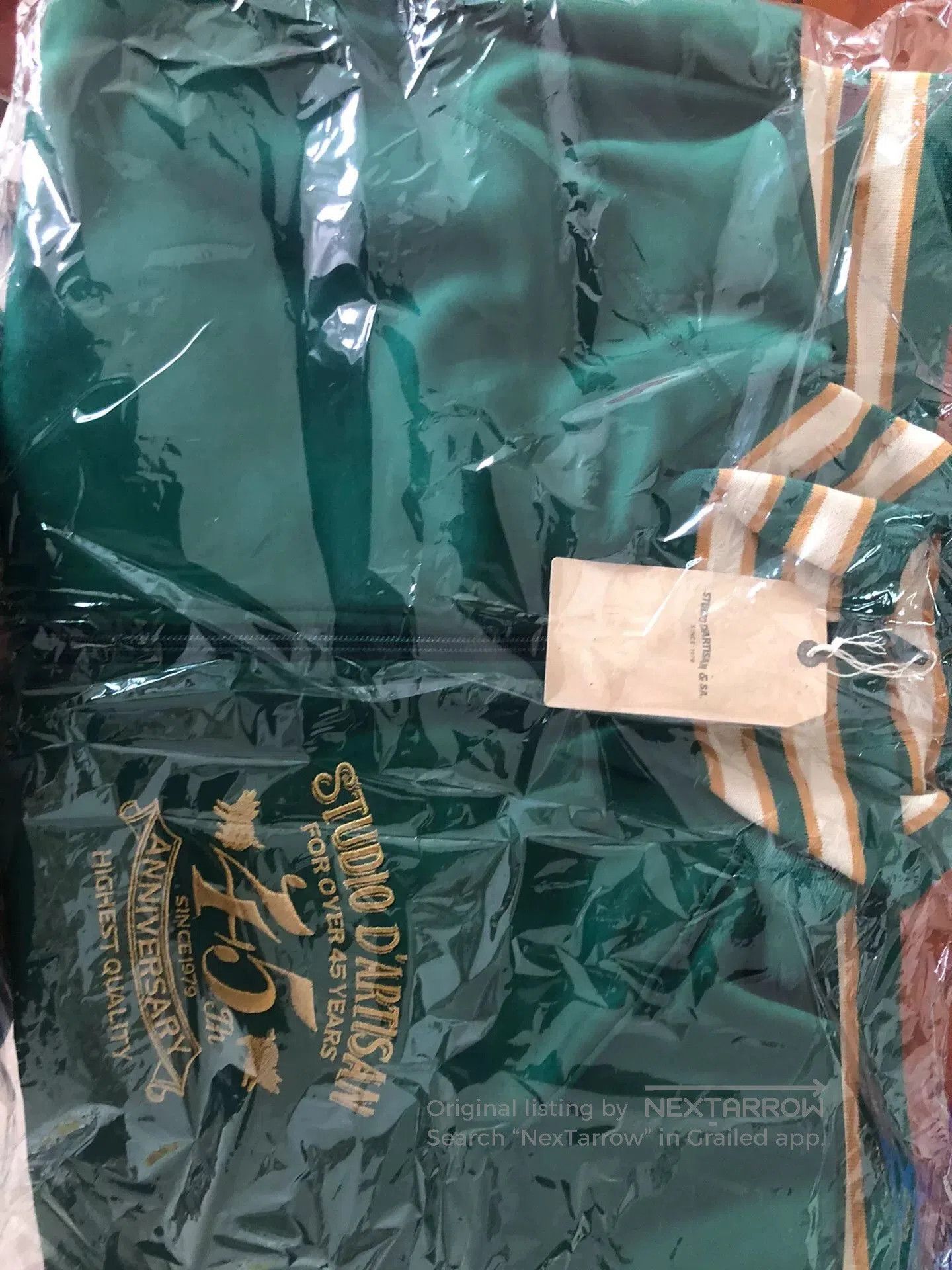 Japanese Brand Little Pig Green Jacket with Tag. Size L / US 10 / IT 46 - 2 Thumbnail