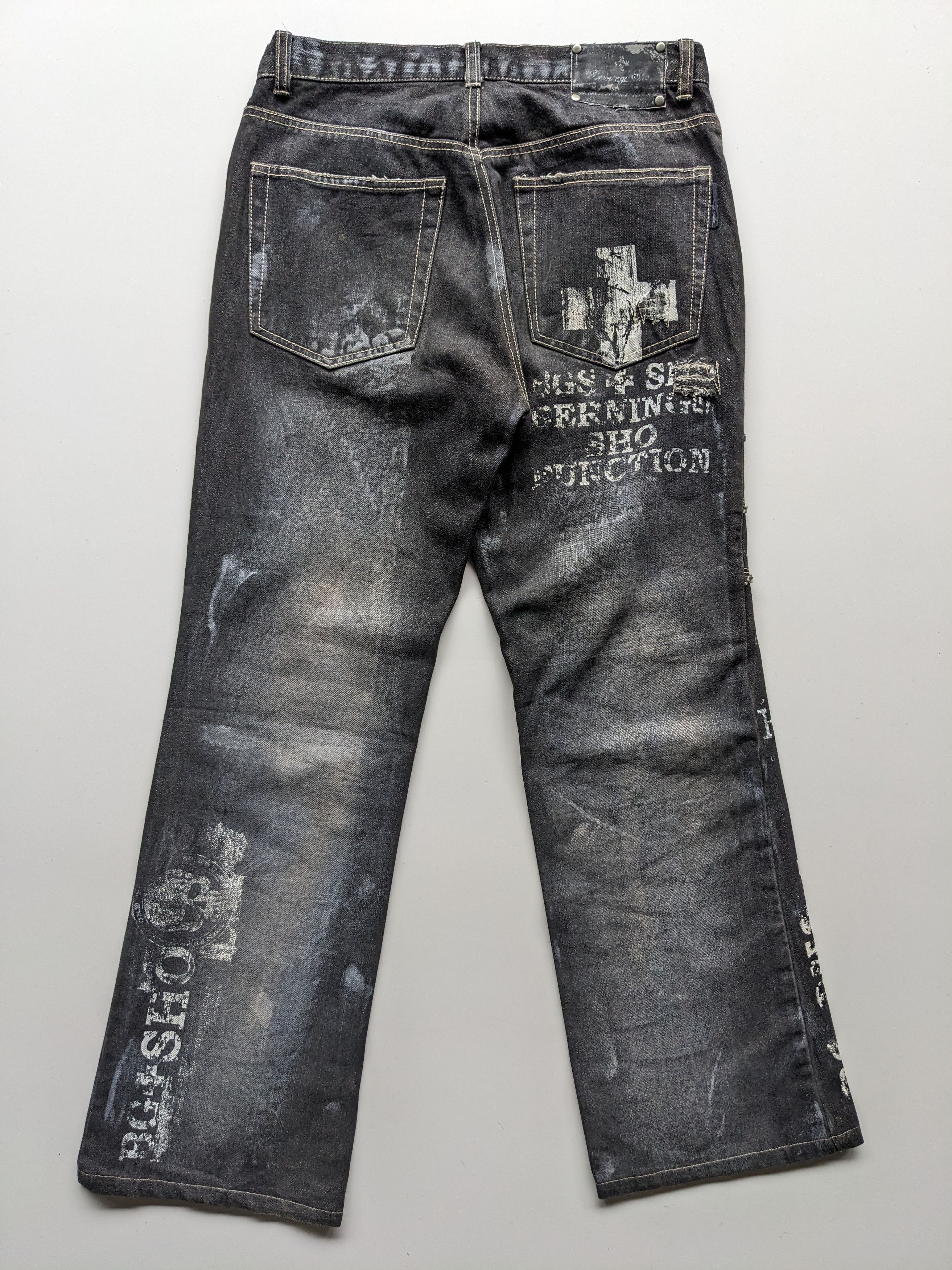 Hysteric Glamour × If Six Was Nine × Seditionaries Berning Sho OVP printed like Hysteric Glamour Size US 29 - 2 Thumbnail