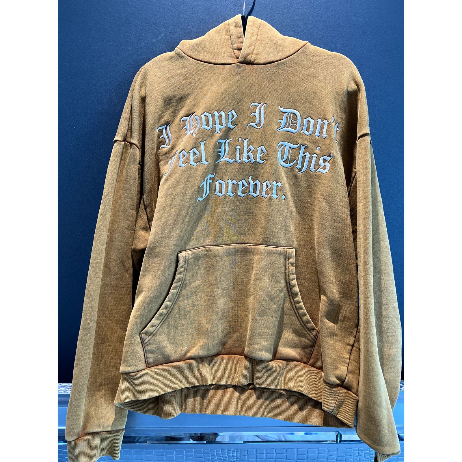 Other NEW "I Hope I Don't Feel Like This Forever" GETSOMESLEEP GLD Size US L / EU 52-54 / 3 - 1 Thumbnail