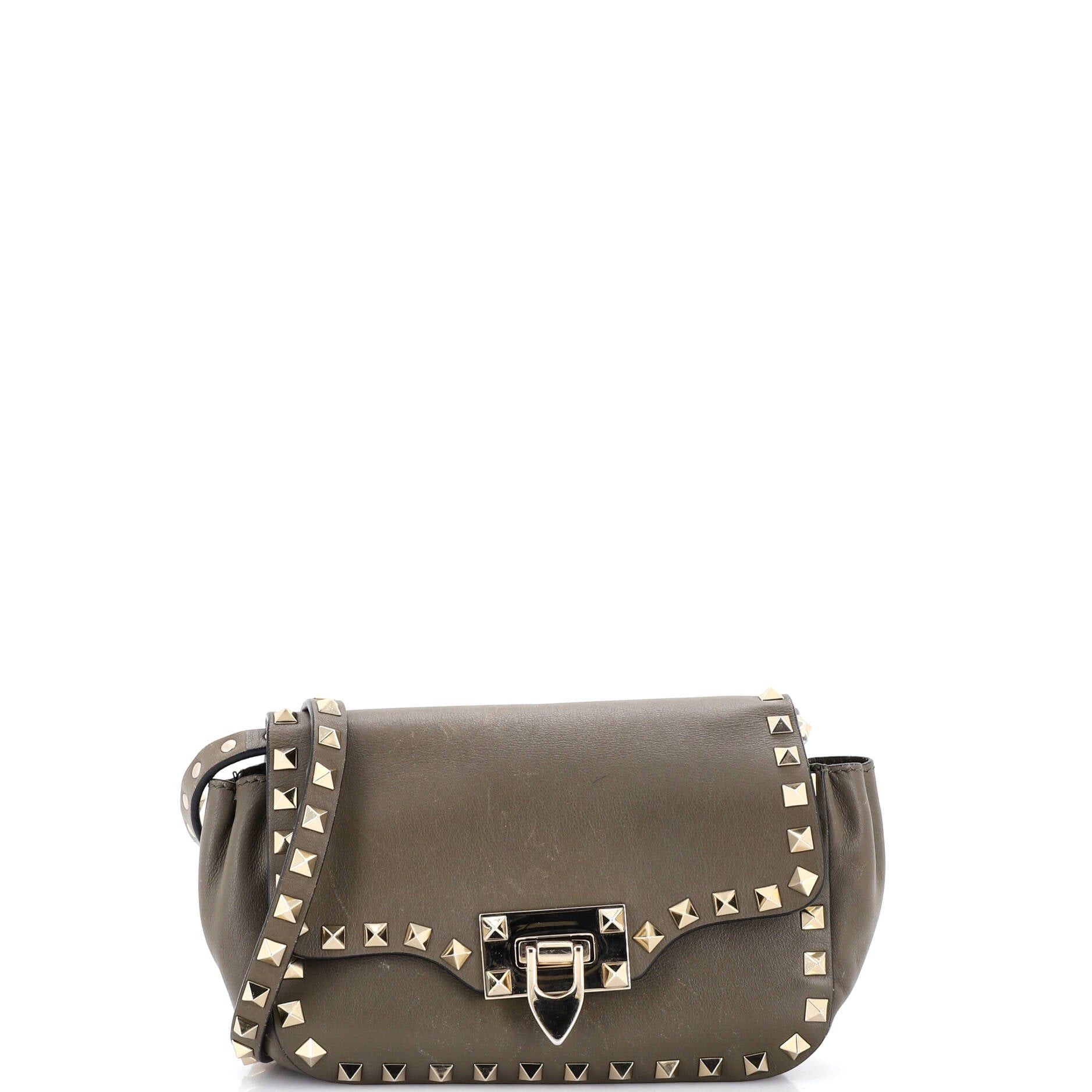 Valentino Rockstud Flip Lock Flap Bag Size ONE SIZE - 1 Thumbnail