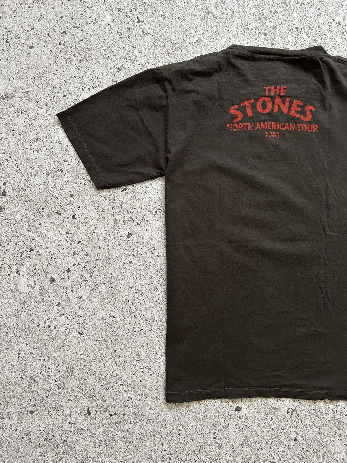 Band Tees × Vintage Vintage The Rolling Stones North American Tour 1981 T-Shirt Size US L / EU 52-54 / 3 - 5 Thumbnail
