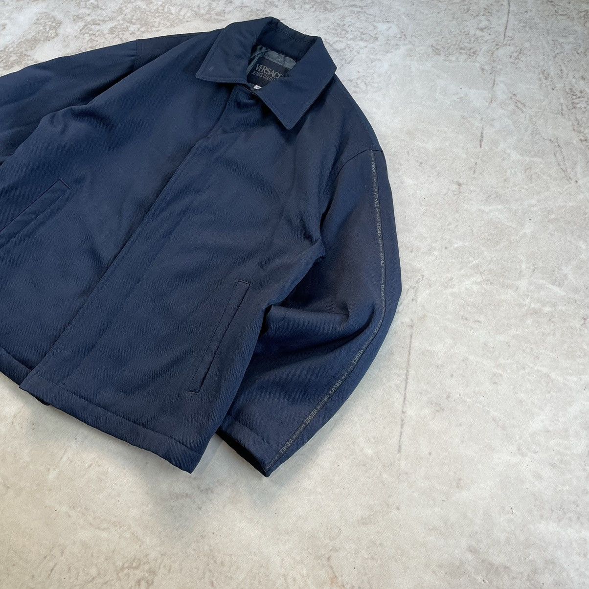 Versace × Vintage Versace Jeans Couture Vintage 90s Y2K Bomber Jacket Size US S / EU 44-46 / 1 - 4 Thumbnail