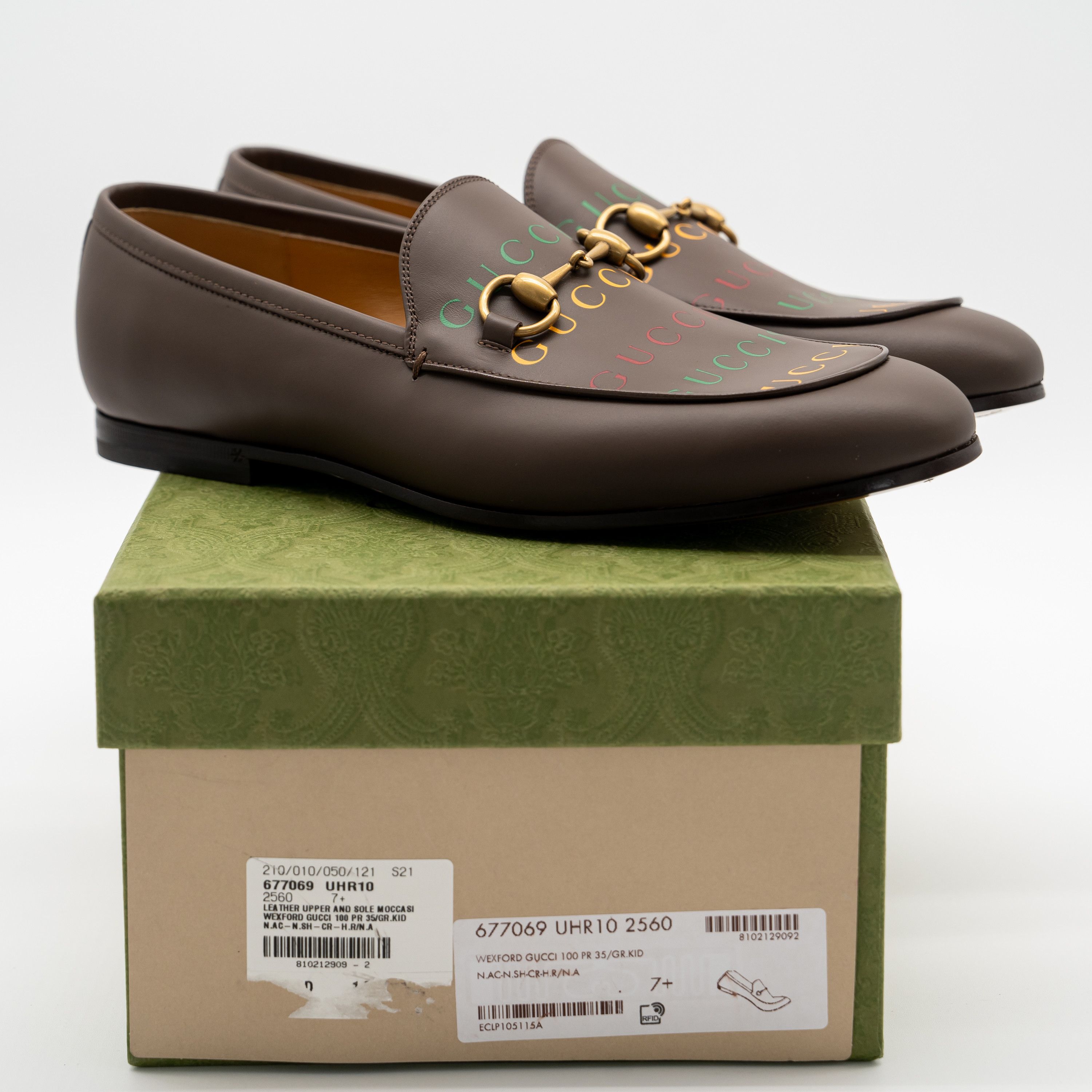 Gucci 8 US Gucci Anniversary Loafers Horsebit Brown Leather Size US 8 / EU 41 - 11 Thumbnail