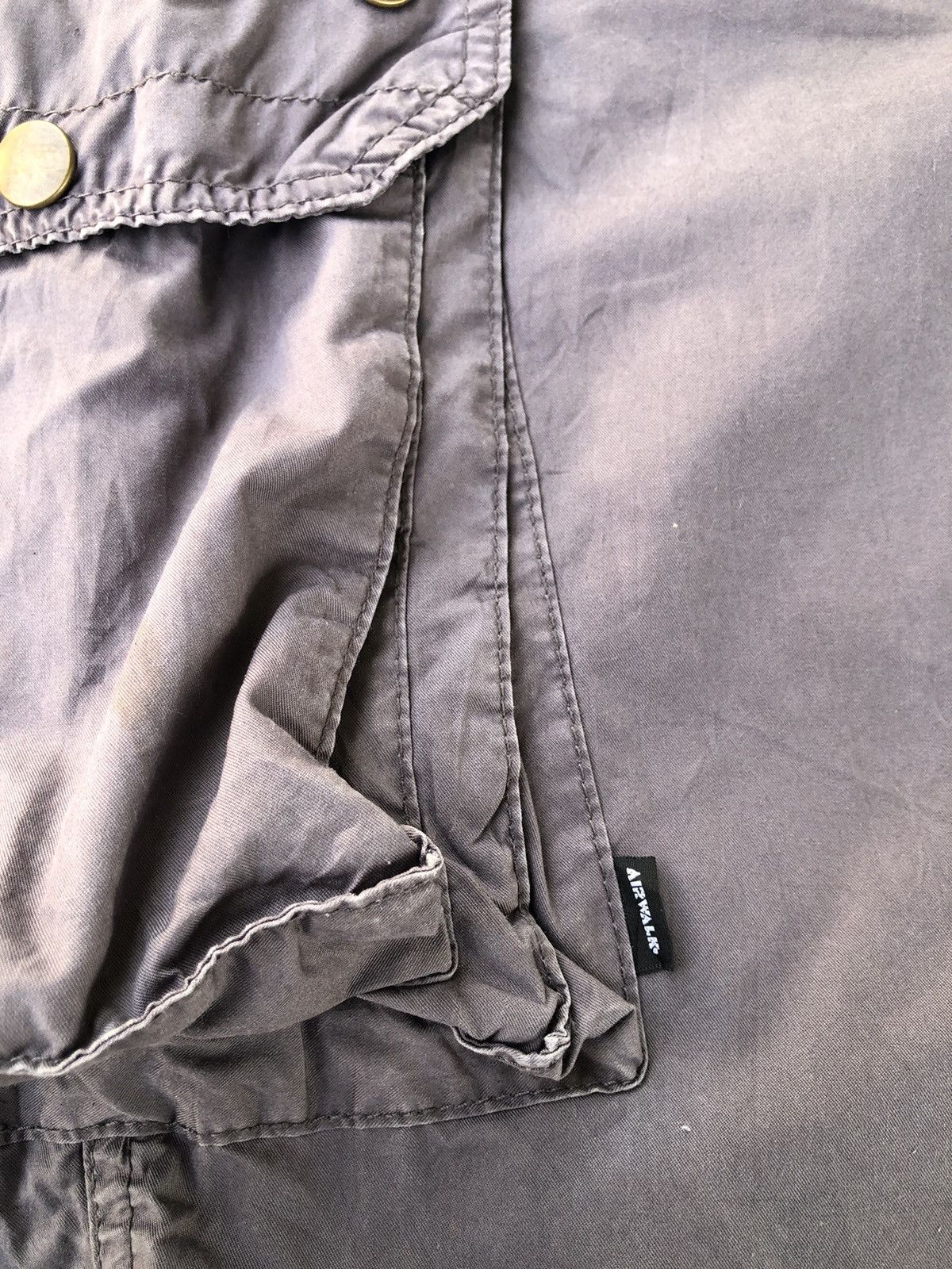 Airwalk Faded Cargo Airwalk Beggie Style With 6 Pocket Pants Size US 33 - 21 Thumbnail