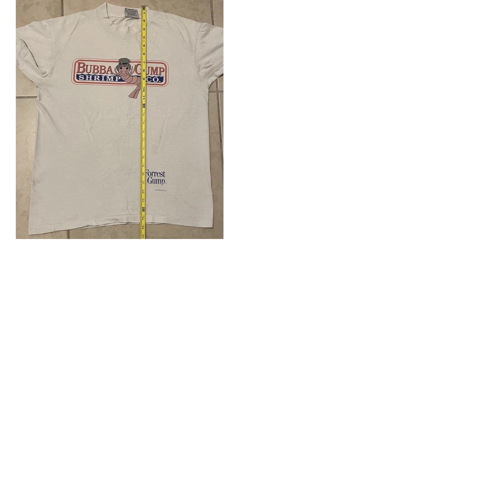 Vintage Vtg 90s Forrest Gump Stanley Desantis Shirt S Gray 90s Grunge Vintage Movie Promo Funny Bubba Gump Shrimp Short Sleeve Tee Mens Size US S / EU 44-46 / 1 - 11 Thumbnail