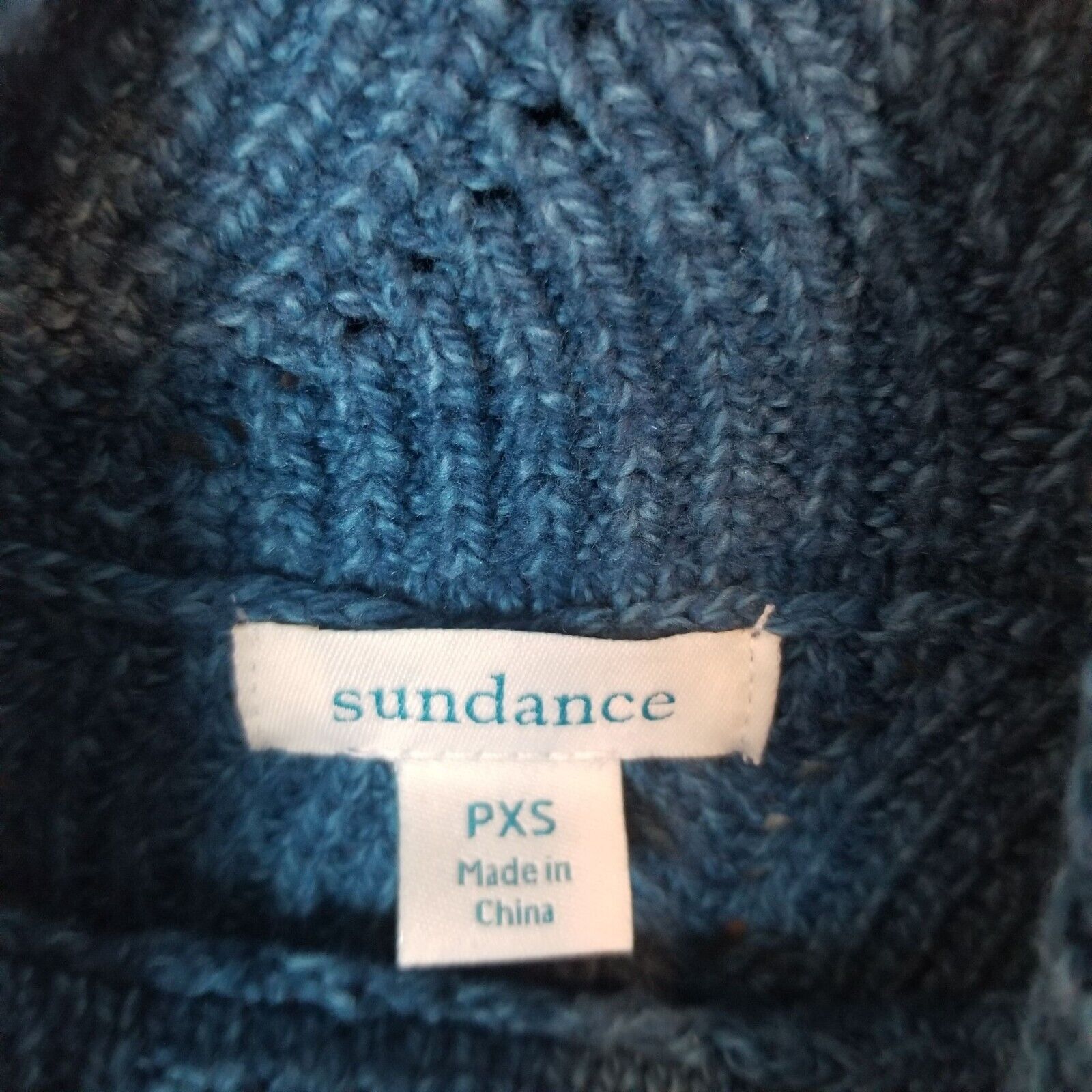 Sundry Sundance Womens Pointelle Knit Silk Cotton Turtleneck PXS Size XS / US 0-2 / IT 36-38 - 6 Thumbnail