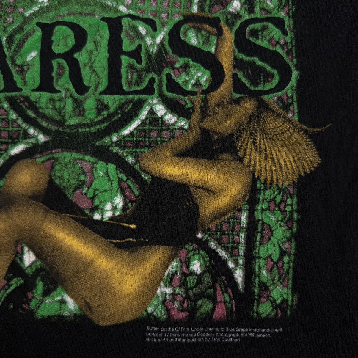 Band Tees Vintage Cradle of Filth God Bless Satan Long-Sleeve T-Shirt Size US XL / EU 56 / 4 - 4 Thumbnail