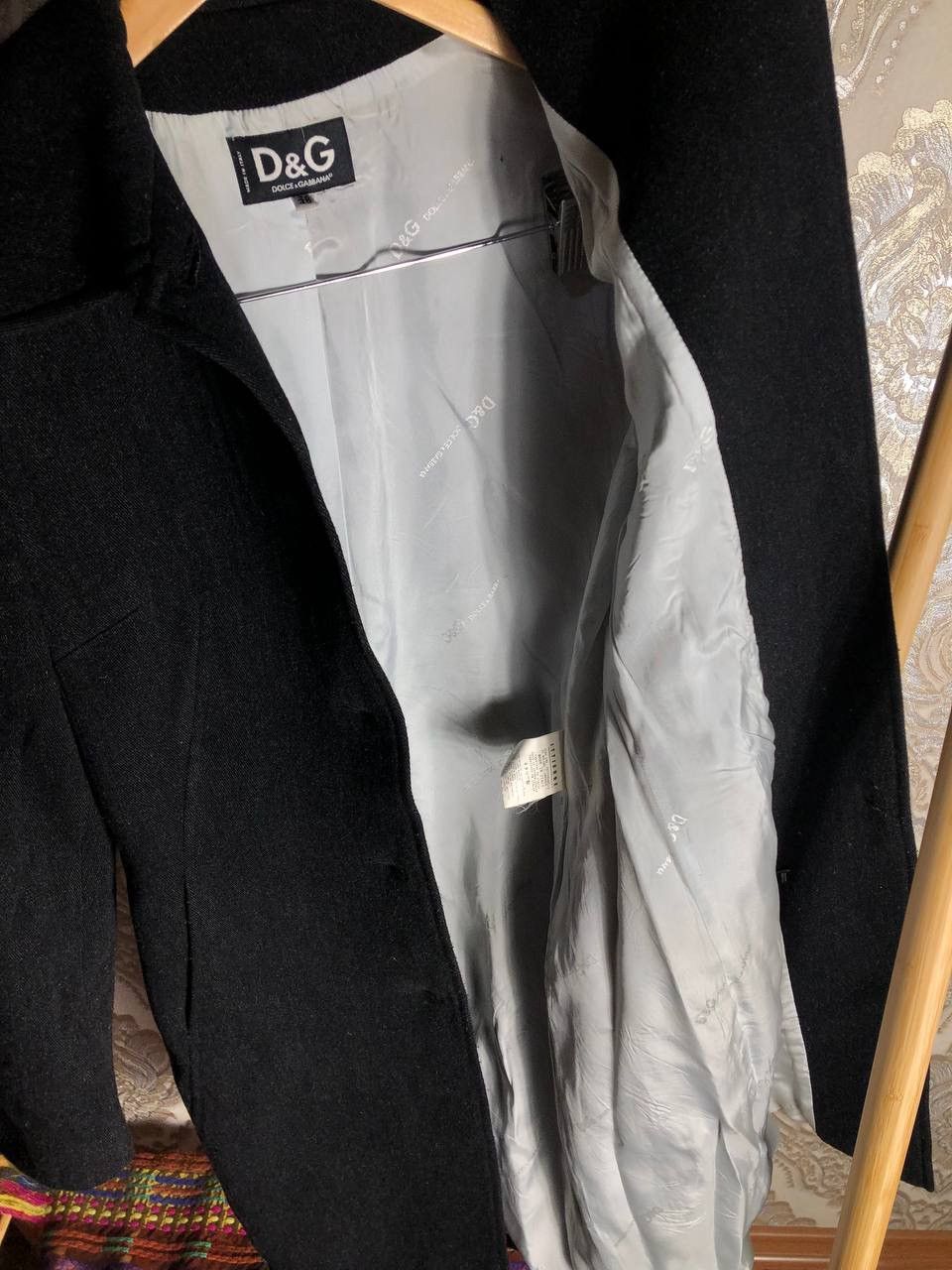 Dolce & Gabbana × Vintage VERY RARE DOLCE & GABBANA WOOL COATS LUXURY ITALIAN DESIGNER Size S / US 4 / IT 40 - 9 Thumbnail