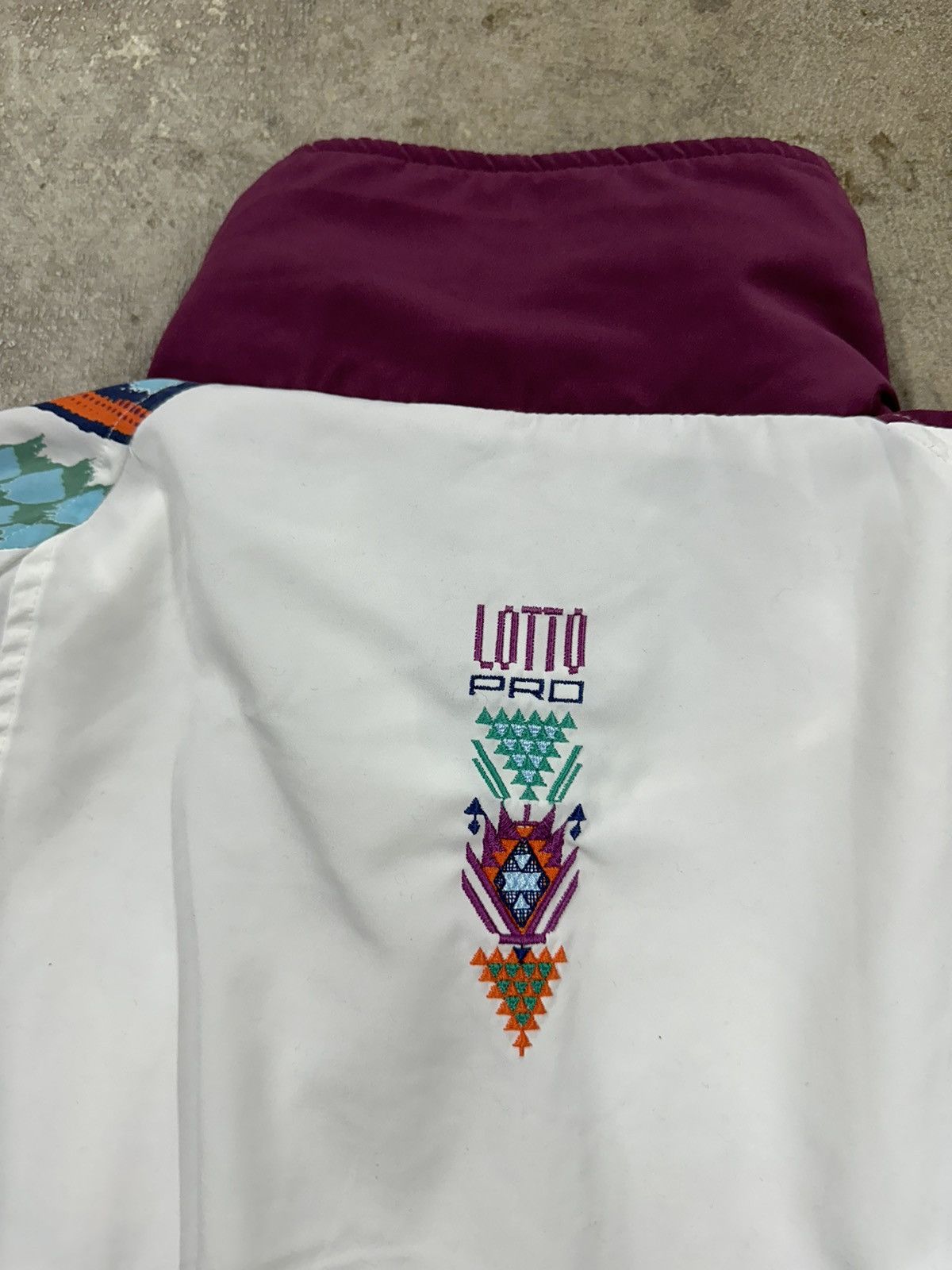 Lotto Sport Vintage 90s Lotto Colour Block Track Jacket Size US XL / EU 56 / 4 - 12 Thumbnail