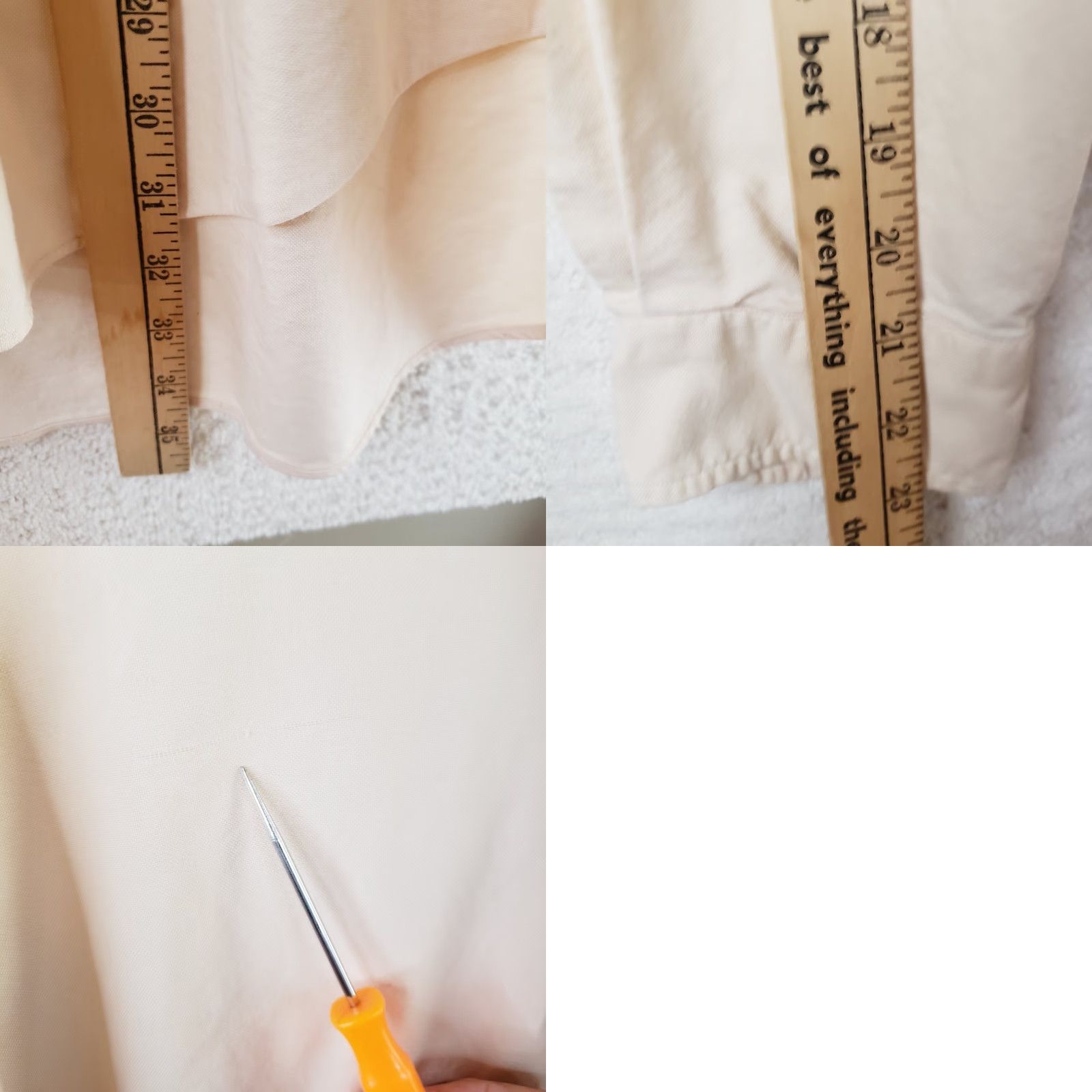 Polo Ralph Lauren Ralph Lauren Shirt Mens 17.5x34 Button-Down Long Sleeve Yellow Cotton Blend Lightweight Embroidered Logo Classic Preppy Size US XXL / EU 58 / 5 - 9 Thumbnail