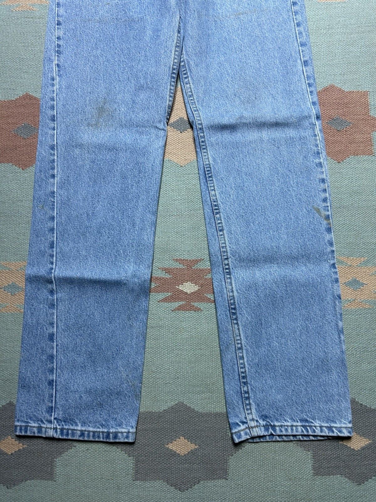 Vintage Vtg Carhartt jeans loose relaxed taper B17 skater work 33x33 Size US 33 - 2 Thumbnail
