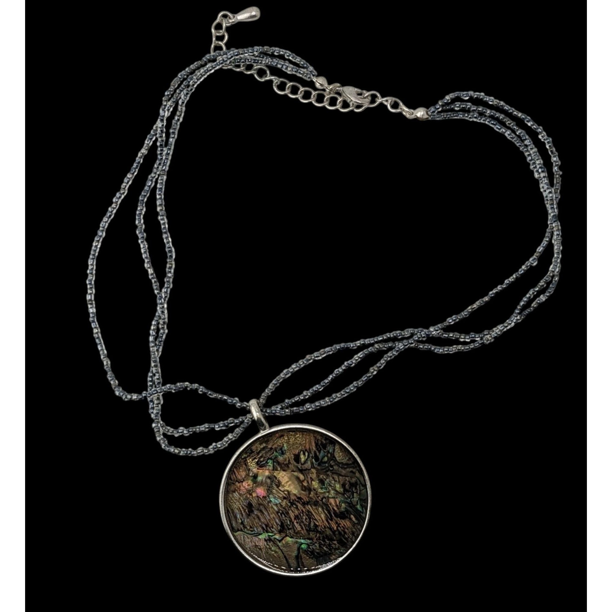 Other Vintage Bohemian Mermaidcore Abalone Shell Pendant Necklace Size ONE SIZE - 3 Thumbnail