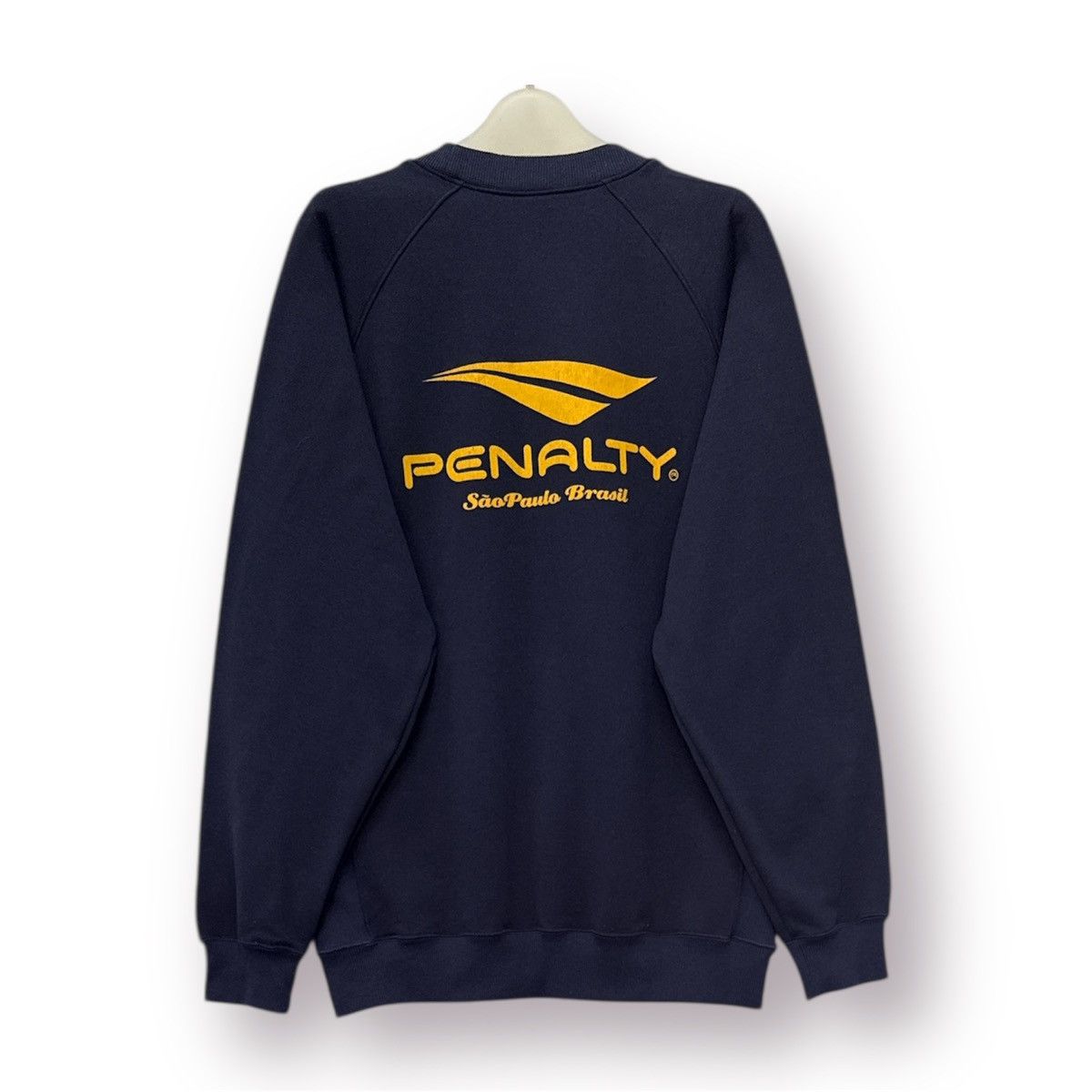 Penalty 🔥 Vtg Y2K PENALTY BRAZILIAN SOCCER SWEATSHIRT Size US M / EU 48-50 / 2 - 10 Thumbnail