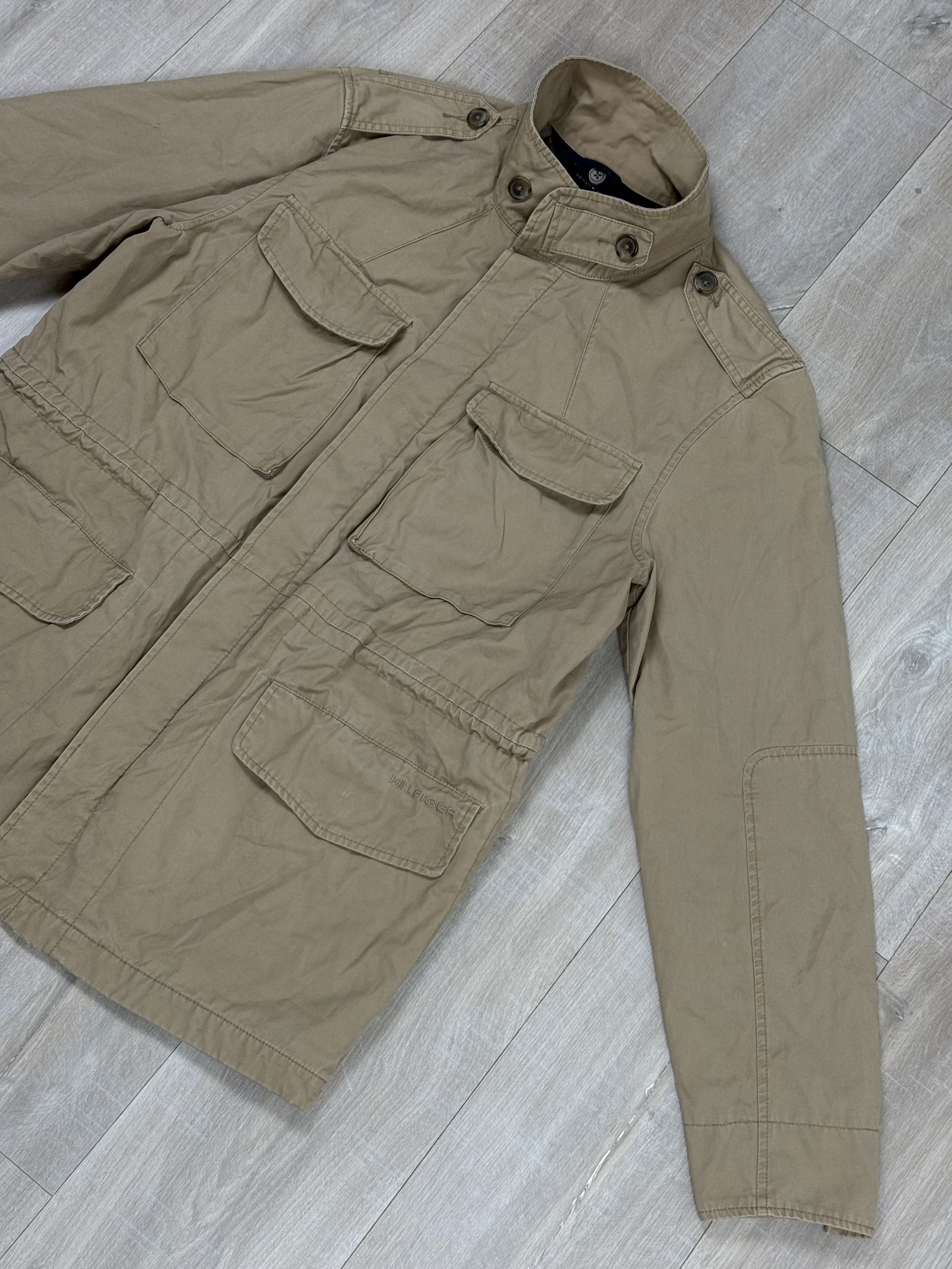 Tommy Hilfiger Vintage Tommy Hilfiger Military Field Jacket Size US L / EU 52-54 / 3 - 3 Thumbnail