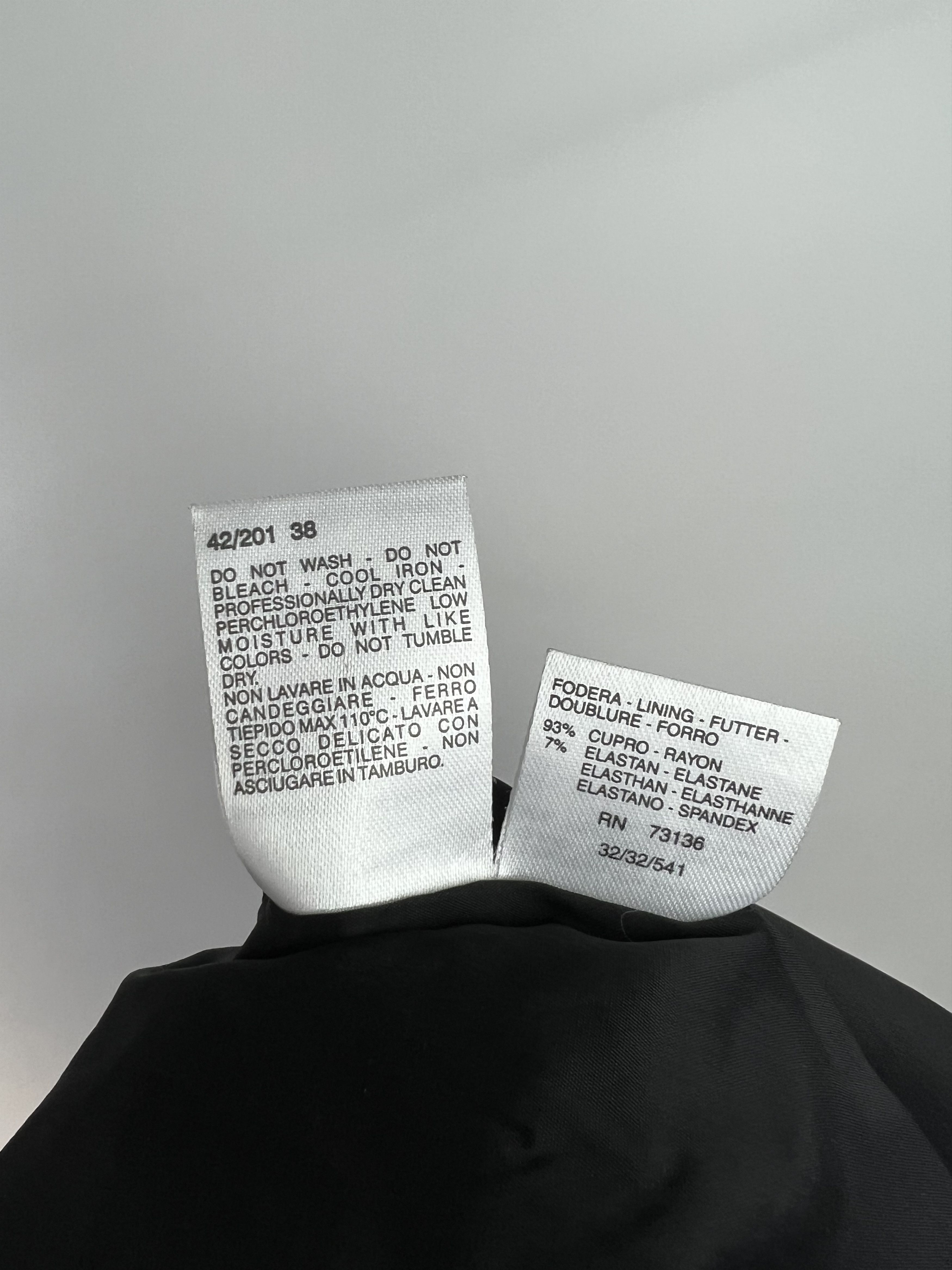 Max Mara Max Mara Black Skirt Suit Size US4 GB6 IT38 Size S / US 4 / IT 40 - 12 Thumbnail