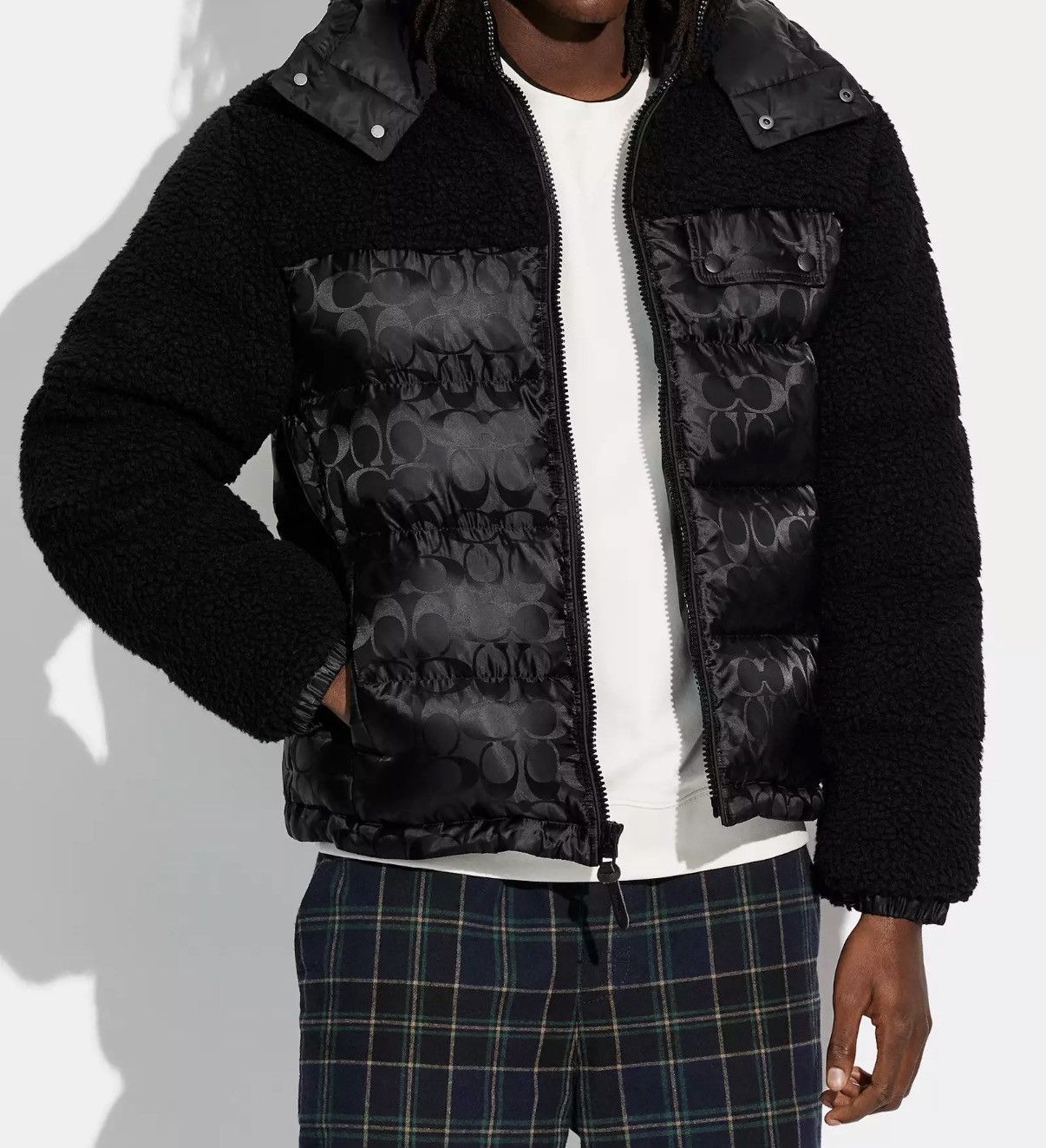 Coach Coach Signature Puffer with Hoodie Size US M / EU 48-50 / 2 - 1 Thumbnail