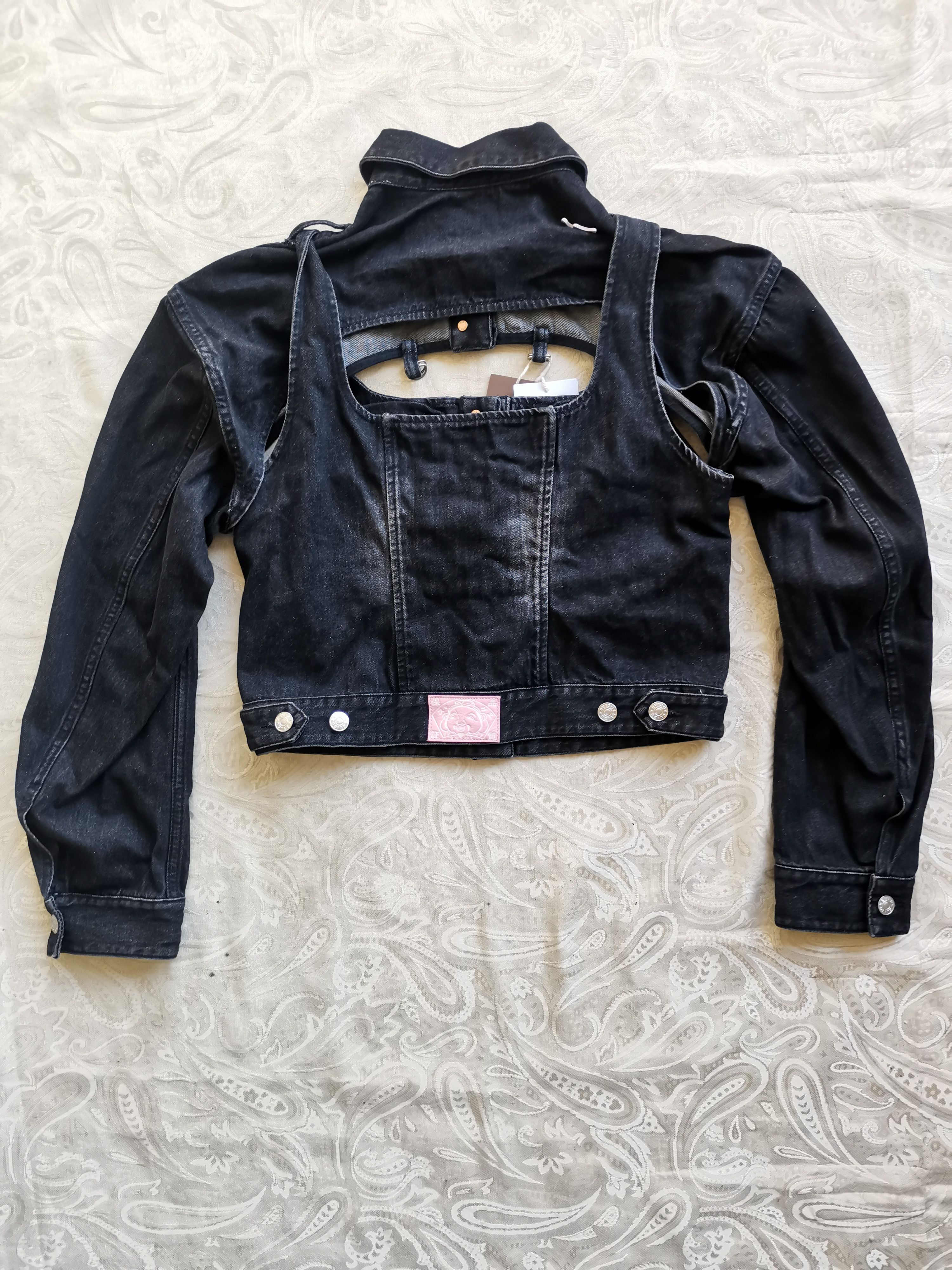 Evisu Evisu Seagull Embroidery Detachable 2-In-1 Fit Denim Jacket Size M / US 6-8 / IT 42-44 - 3 Thumbnail
