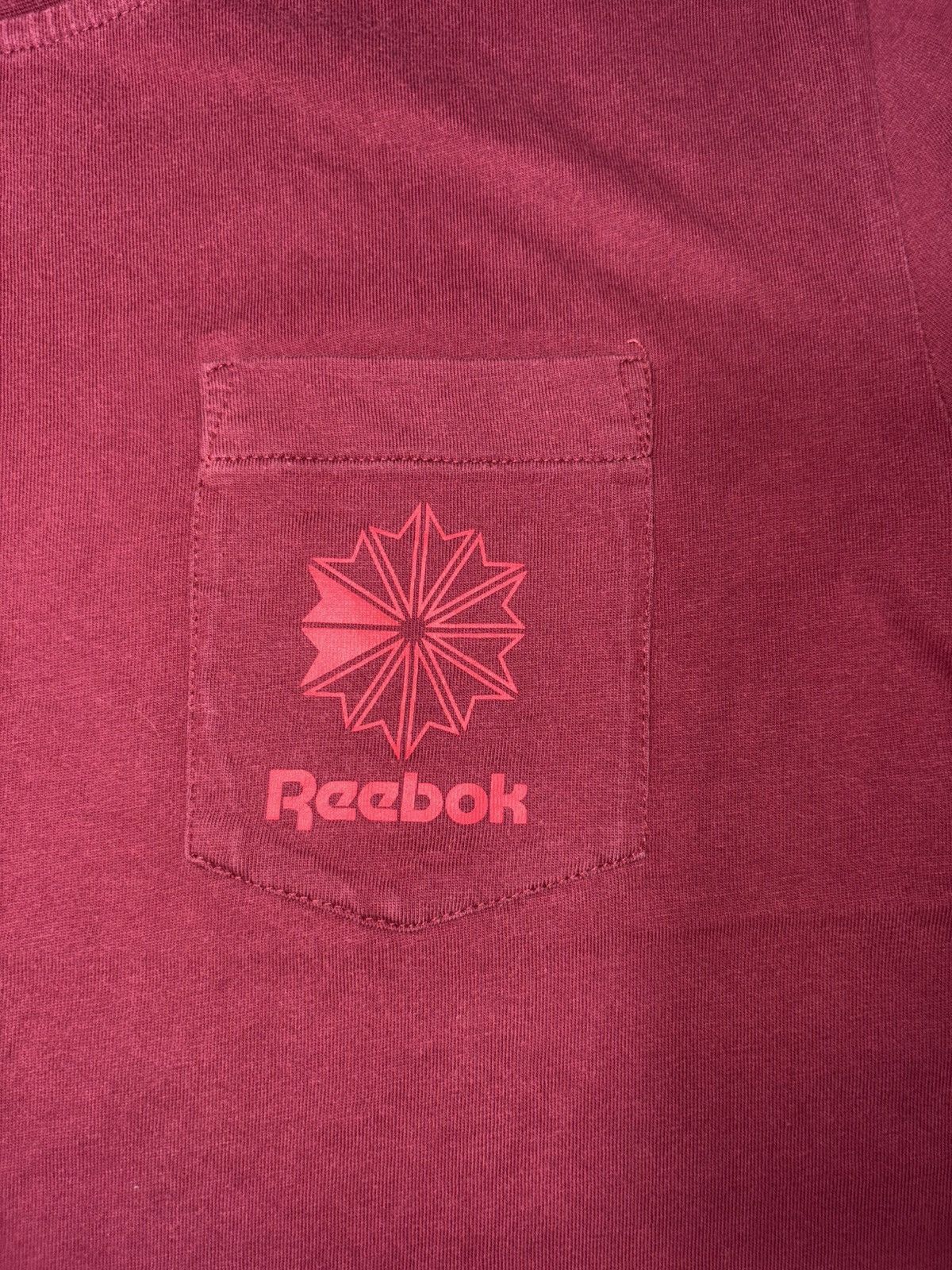 Reebok Reebok Classic History of Logos Graphic Tee Burgundy Size M Size US M / EU 48-50 / 2 - 6 Thumbnail