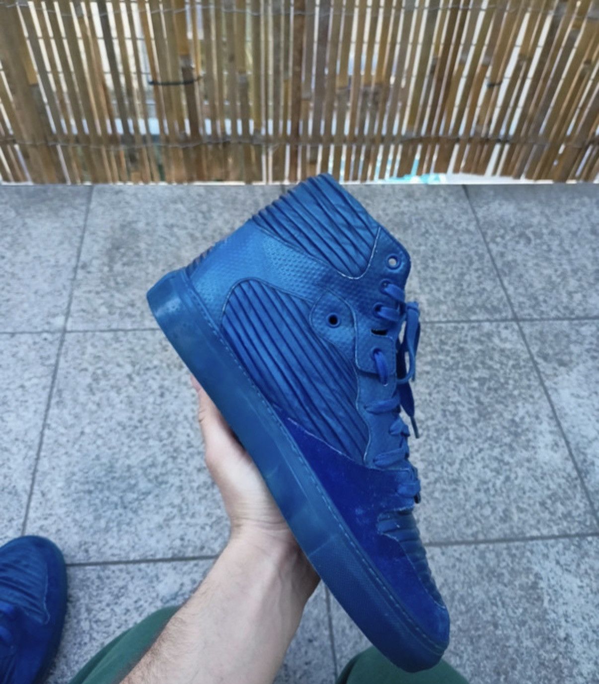 Balenciaga Balenciaga pleated high monochromes violet rare vintage Size US 7 / EU 40 - 12 Thumbnail