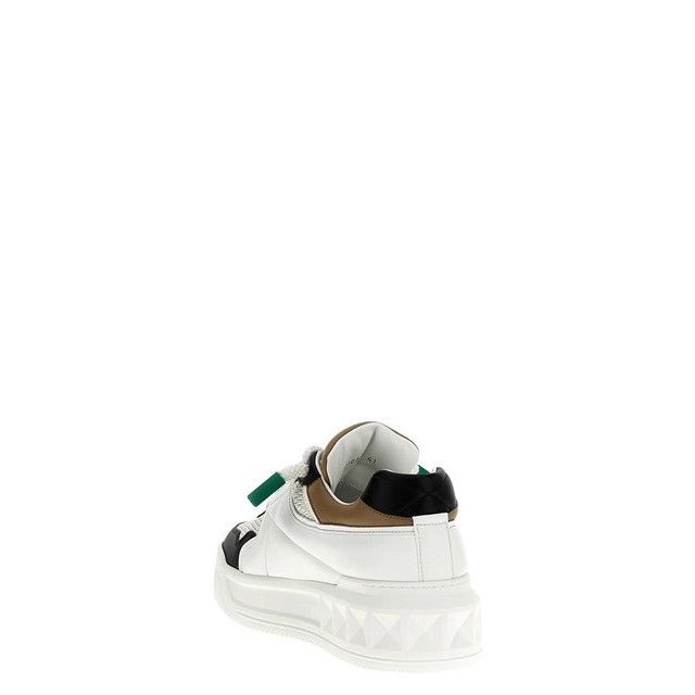 VALENTINO GARAVANI One Stud XL Multicolor Leather Sneakers N