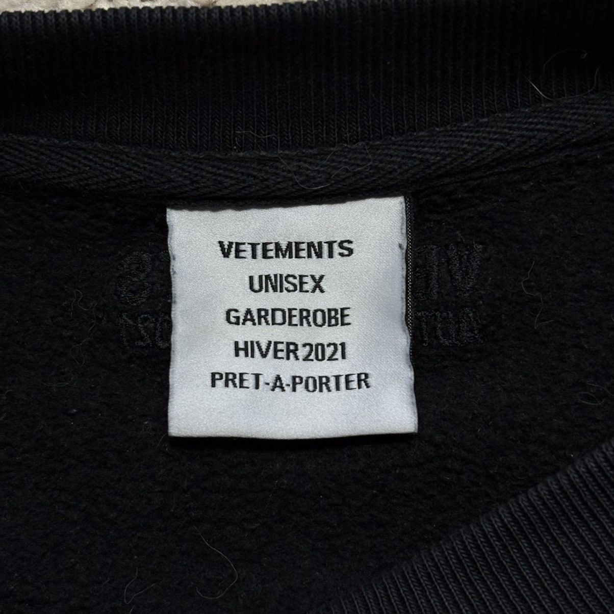 Vetements Vetements Security sweatshirt Size US XS / EU 42 / 0 - 6 Thumbnail
