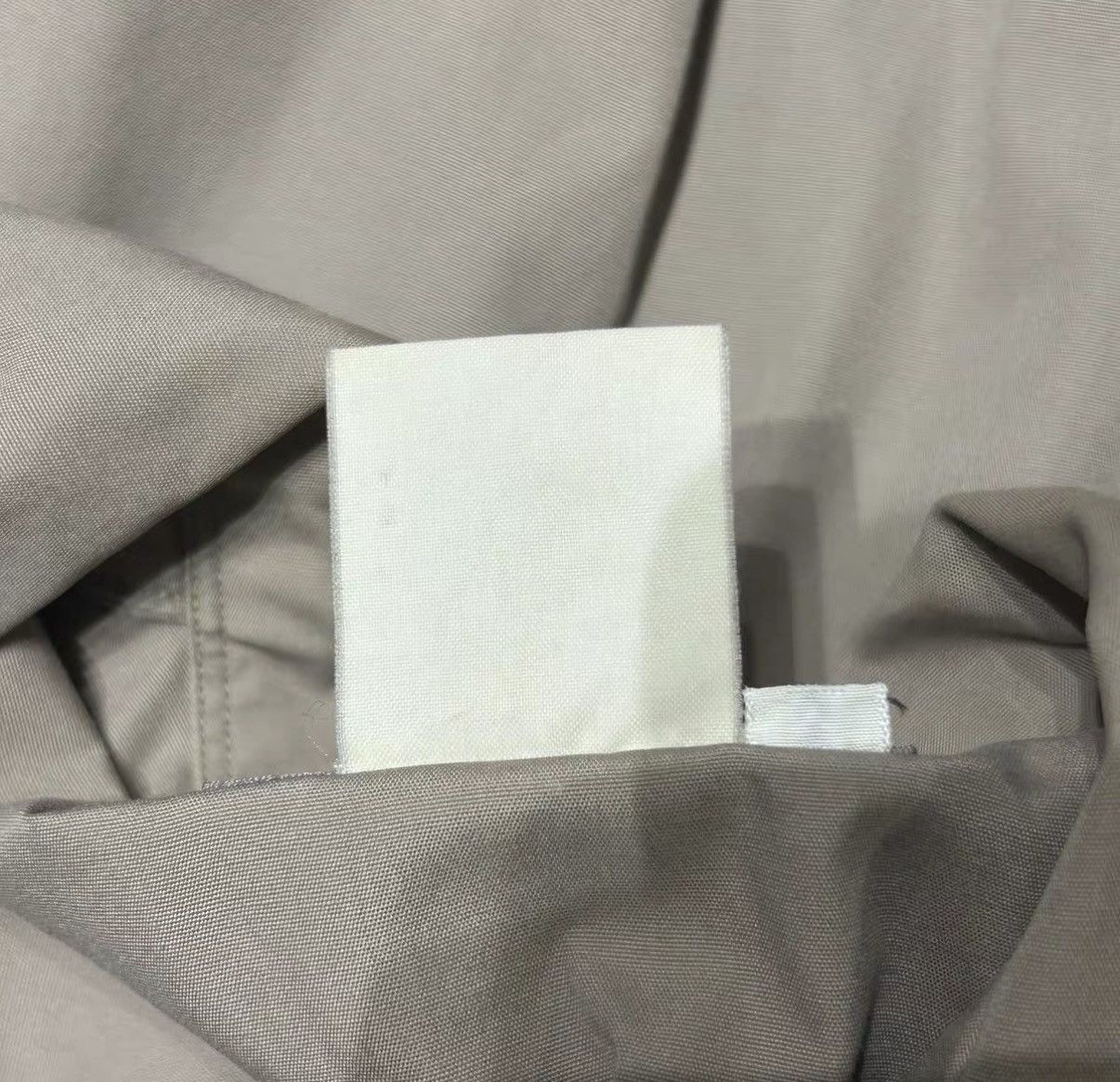 Yohji Yamamoto Yohji Yamamoto 80s Milk Tea Color Cuban Collar Shirt K4 Size US M / EU 48-50 / 2 - 6 Thumbnail