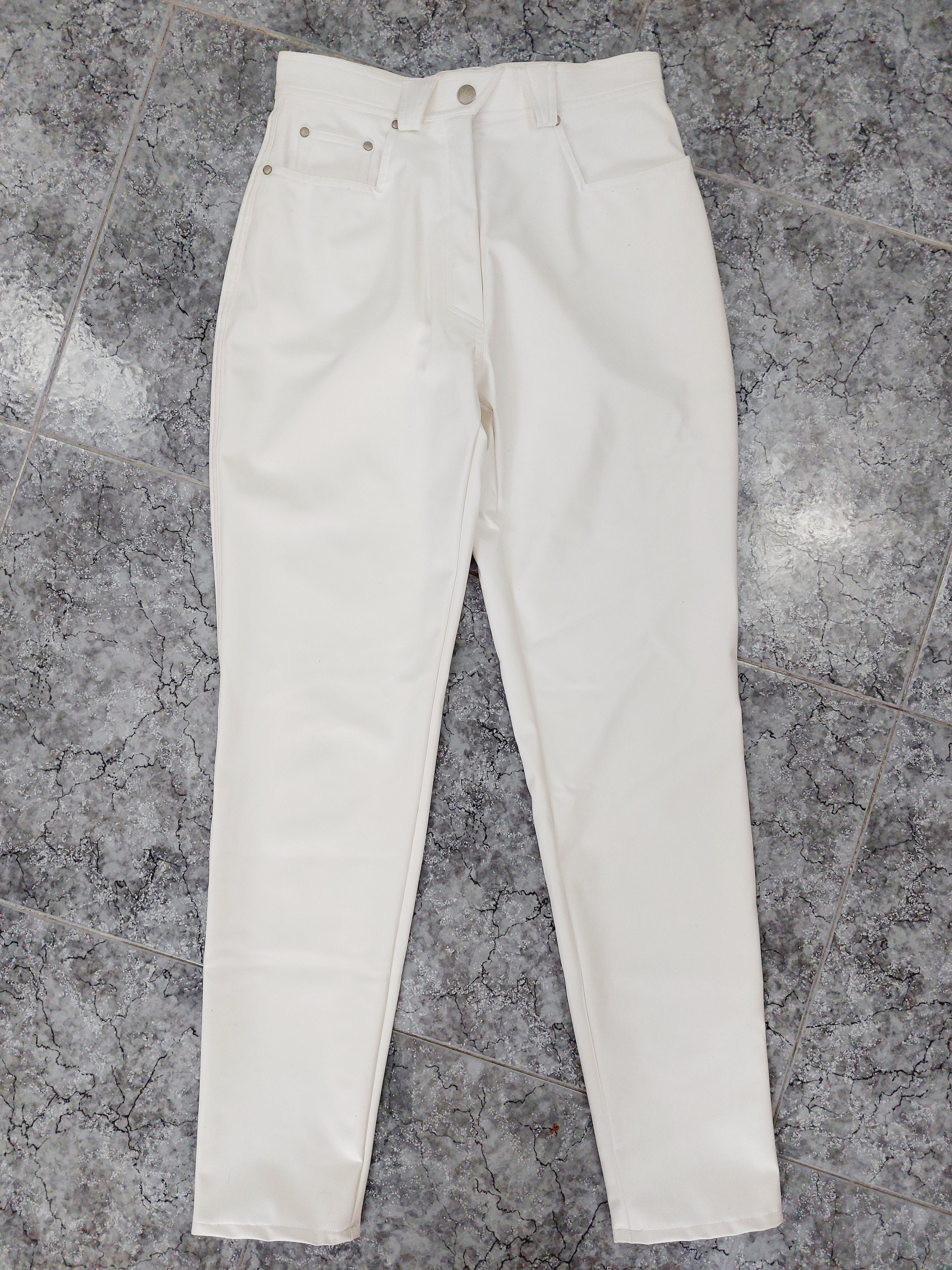 Thierry Mugler Thierry Mugler PVC Rubber White Plastic Couture Jacket Suit Size M / US 6-8 / IT 42-44 - 11 Thumbnail