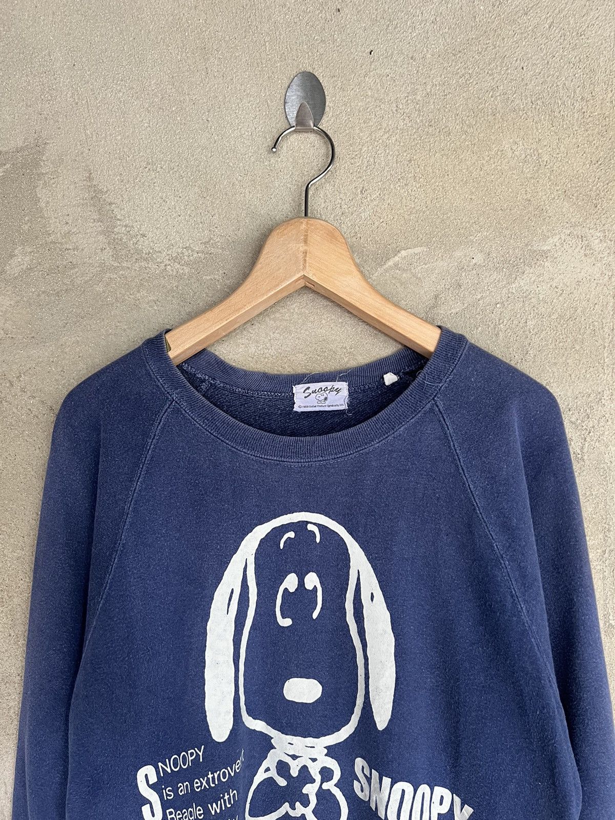 Cartoon Network × Peanuts × Vintage Vintage Snoopy Peanuts Cartoon Sweatshirt Size US S / EU 44-46 / 1 - 3 Thumbnail