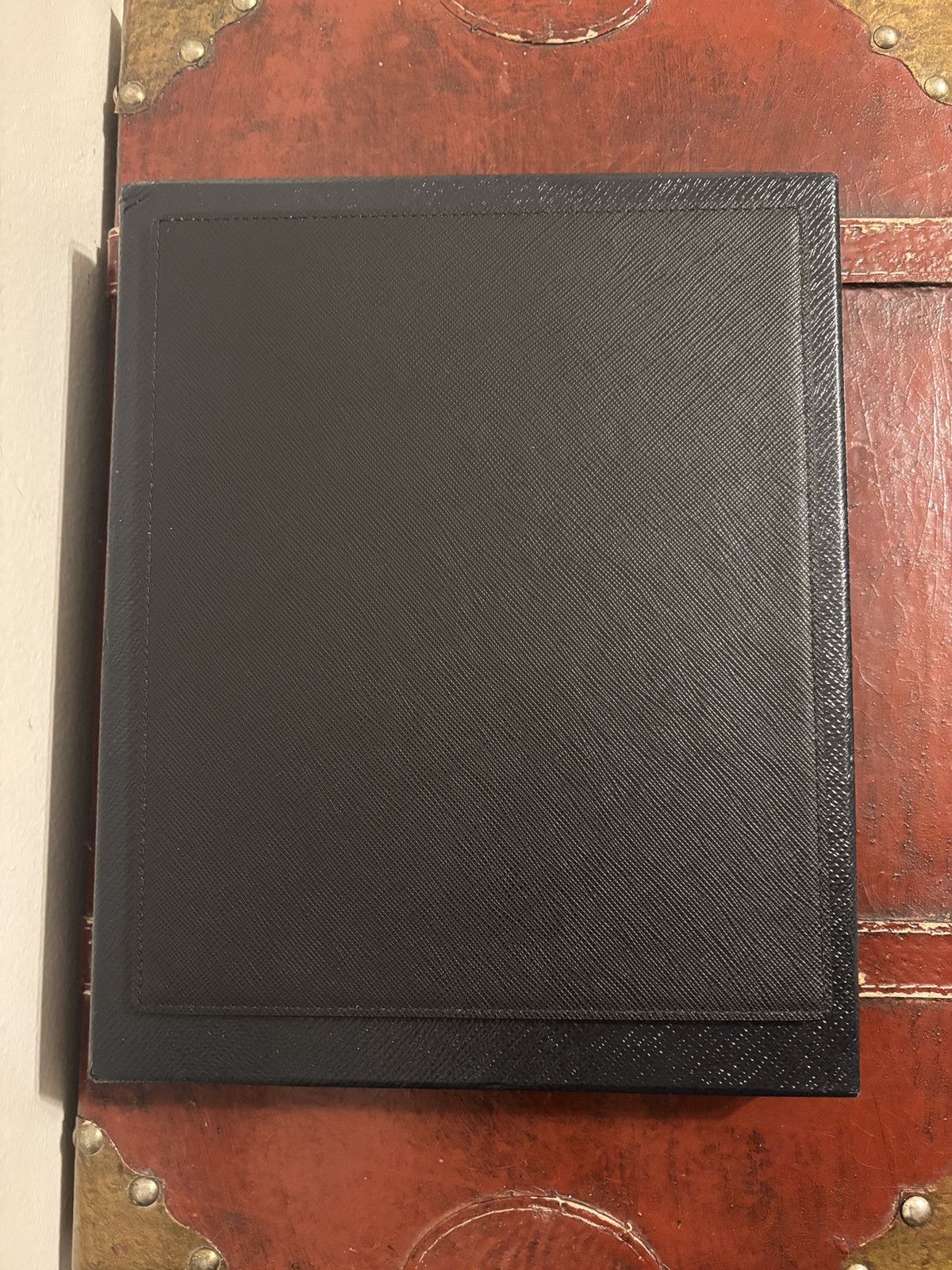 Prada Prada Mouse Pad / Saffiano Leather Stationary Size ONE SIZE - 7 Thumbnail