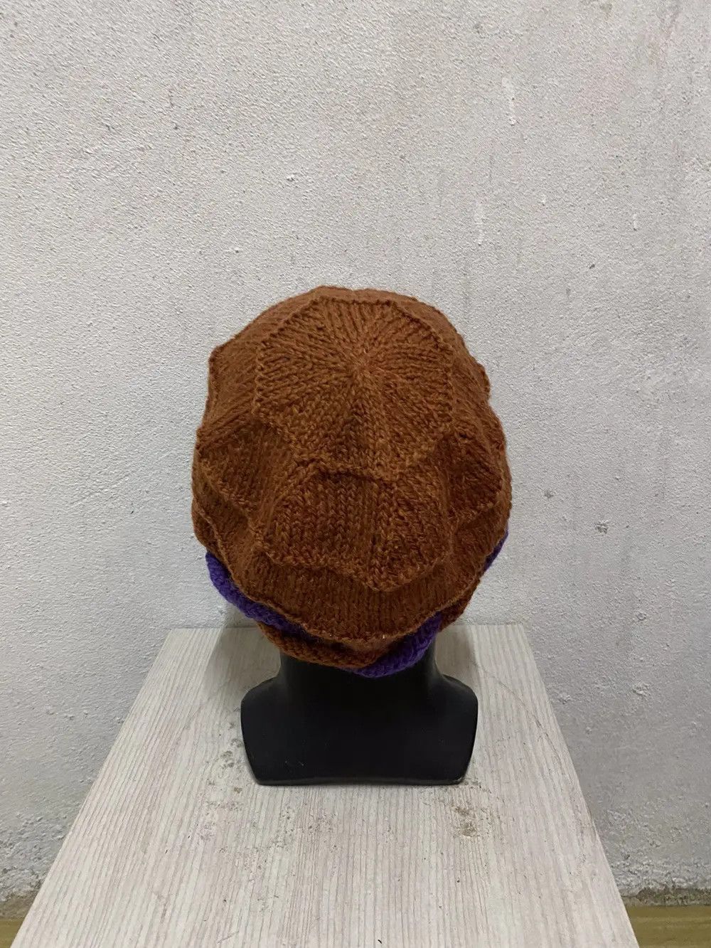 Japanese Brand Japanese Brand Rare Design Knit Beanie Hat Size ONE SIZE - 4 Thumbnail