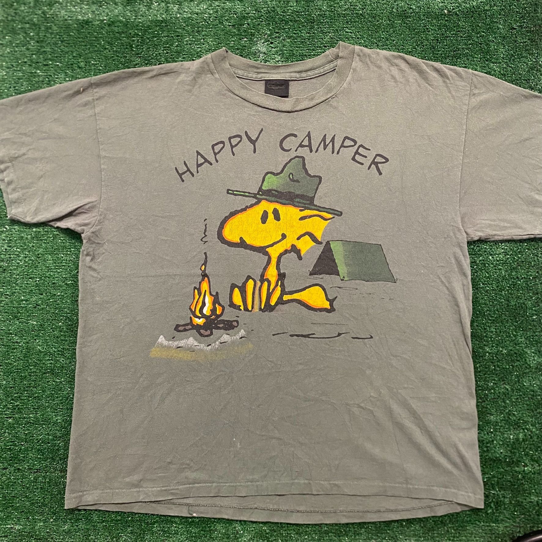 Peanuts Crazy Vintage 90s Woodstock Comic Single Stitch T-Shirt Size US XL / EU 56 / 4 - 1 Thumbnail