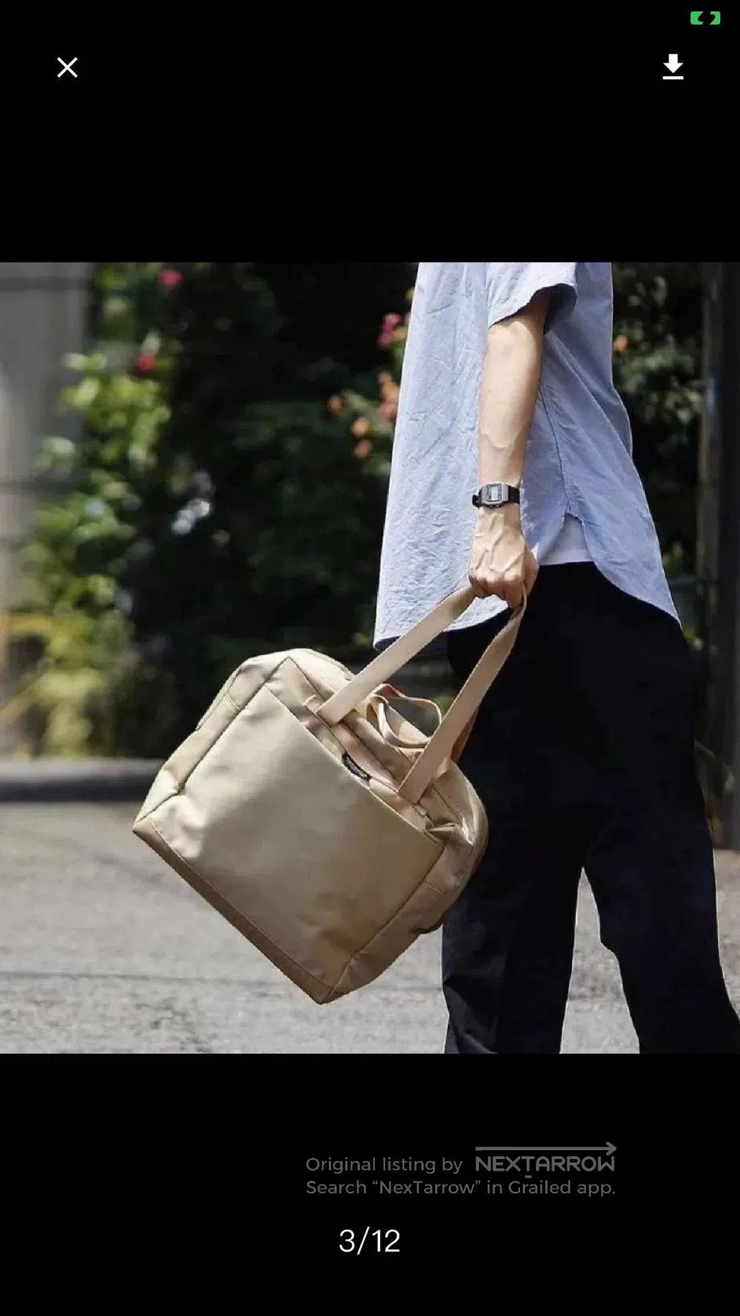 Nanamica Nanamica 2way Handbag. Size ONE SIZE - 1 Thumbnail