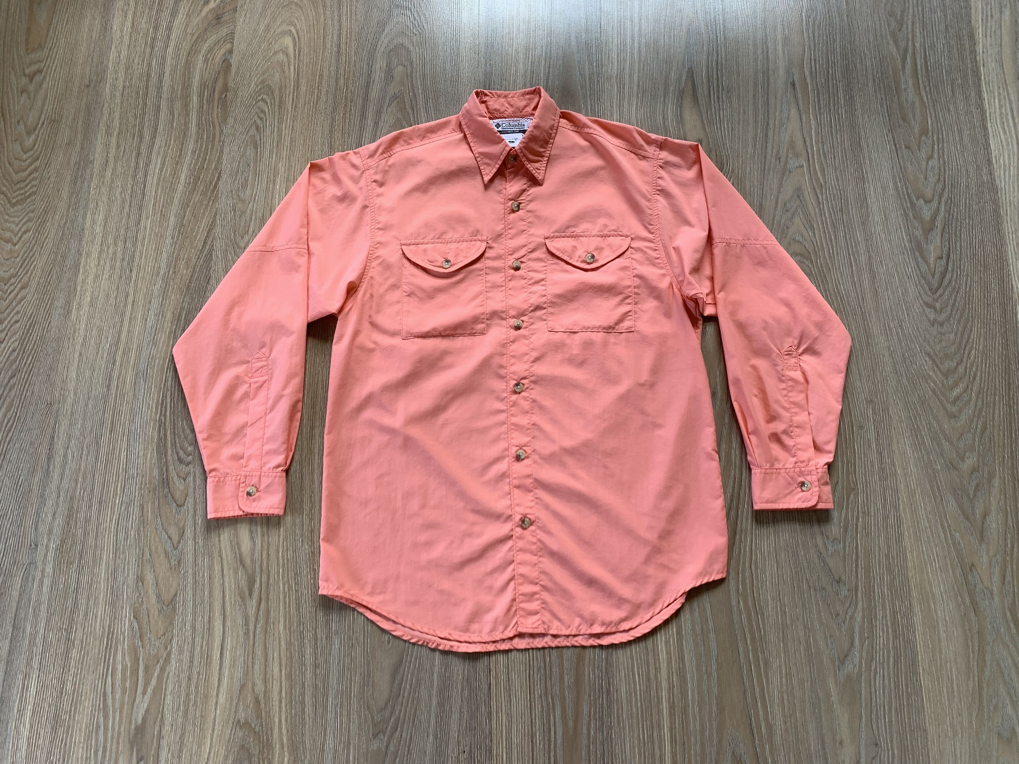 Columbia Columbia Vintage Ventilated Trekking Long Sleeve Shirt Size US L / EU 52-54 / 3 - 2 Thumbnail