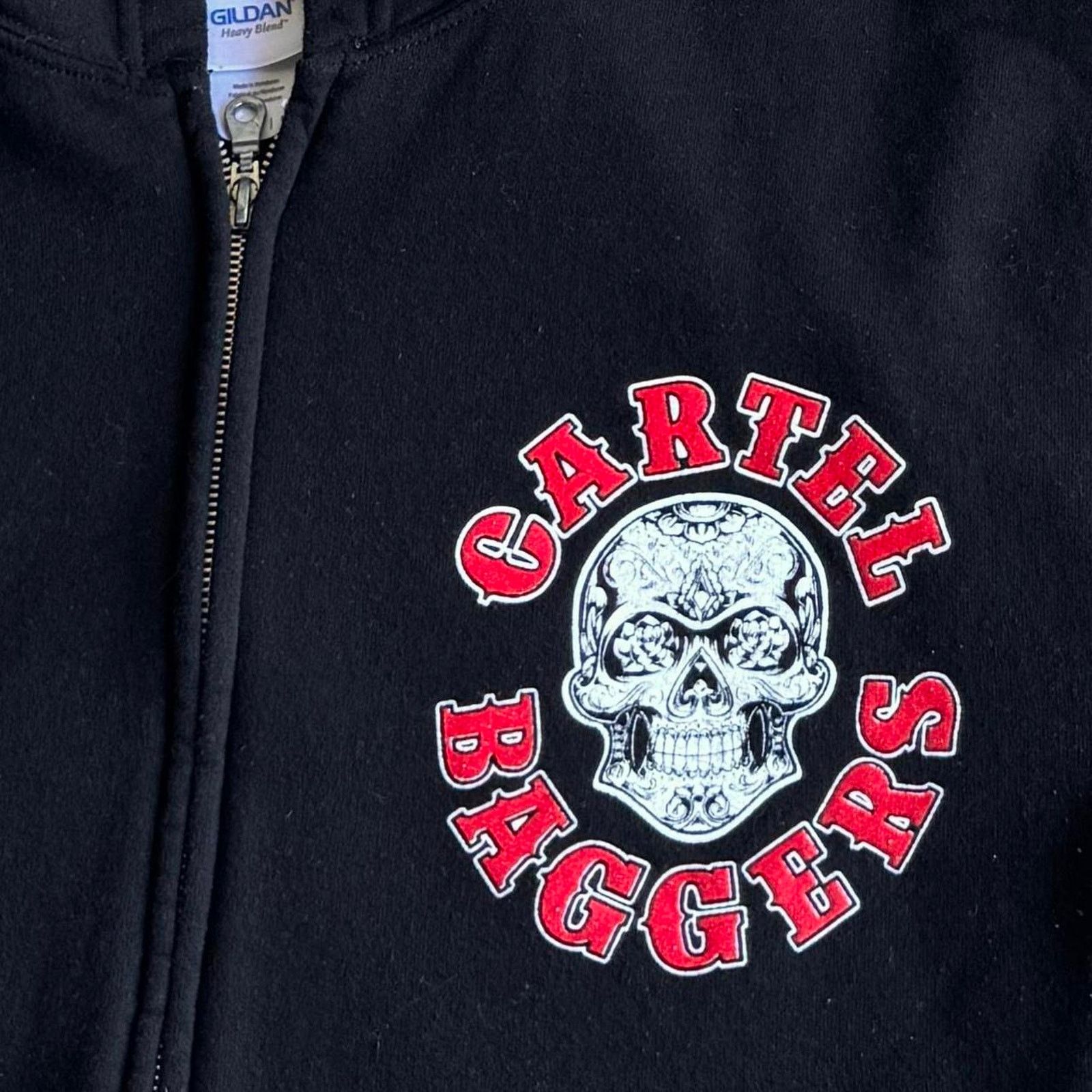 Harley Davidson × Playboi Carti Vintage Y2K Cartel Baggers Motorcycle Grunge Opium Jacket Size US M / EU 48-50 / 2 - 3 Thumbnail