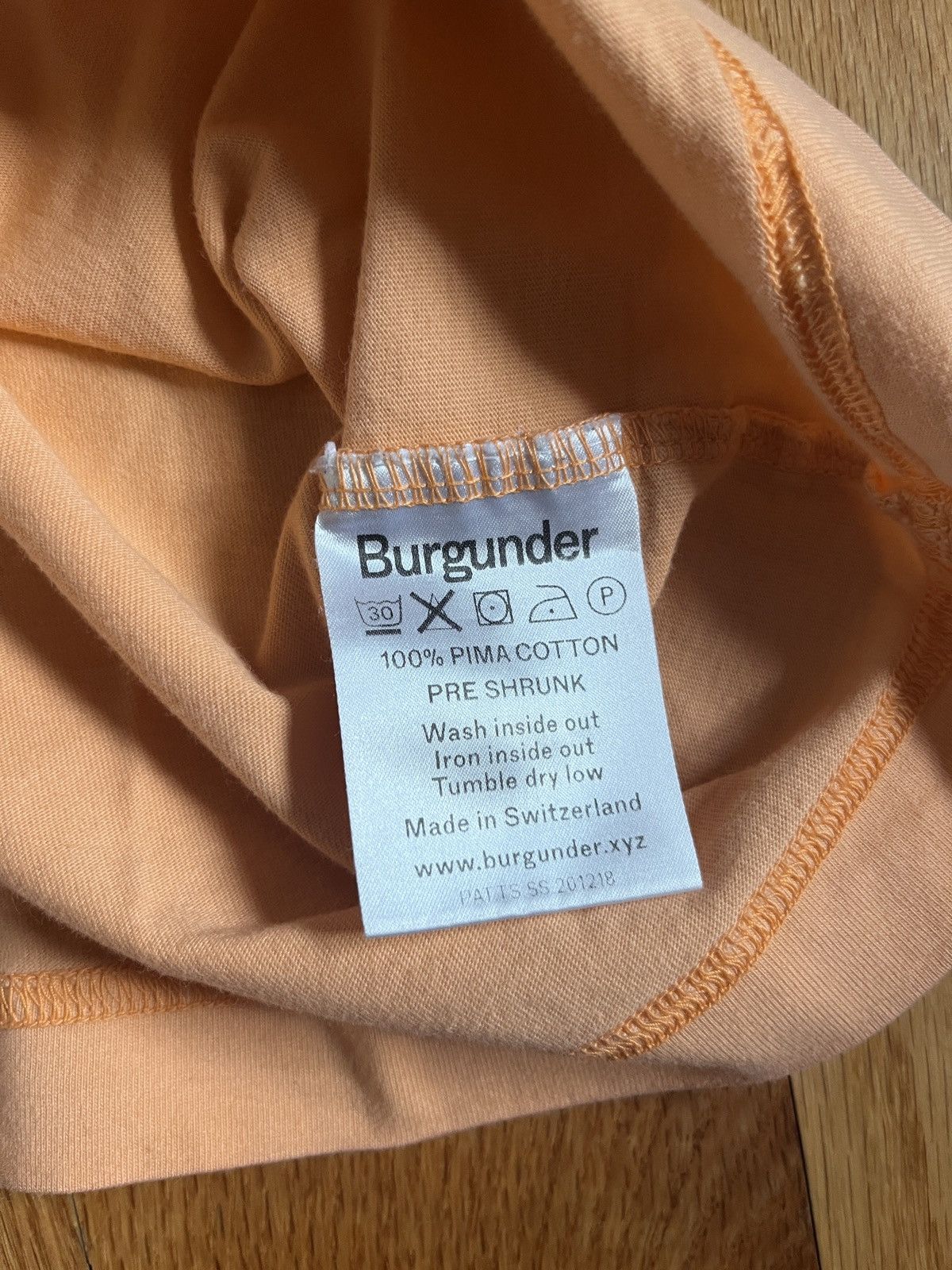 Other × Yeezy Burgunder - "B" Logo T-Shirt Size US L / EU 52-54 / 3 - 6 Thumbnail