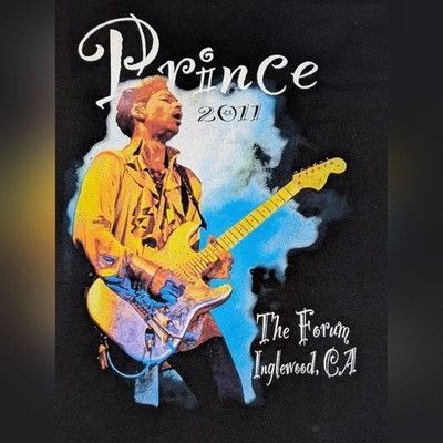 Alstyle Prince 2011 Tour XL T-shirt The Forum Inglewood Welcome 2 Am Size US XL / EU 56 / 4 - 4 Thumbnail
