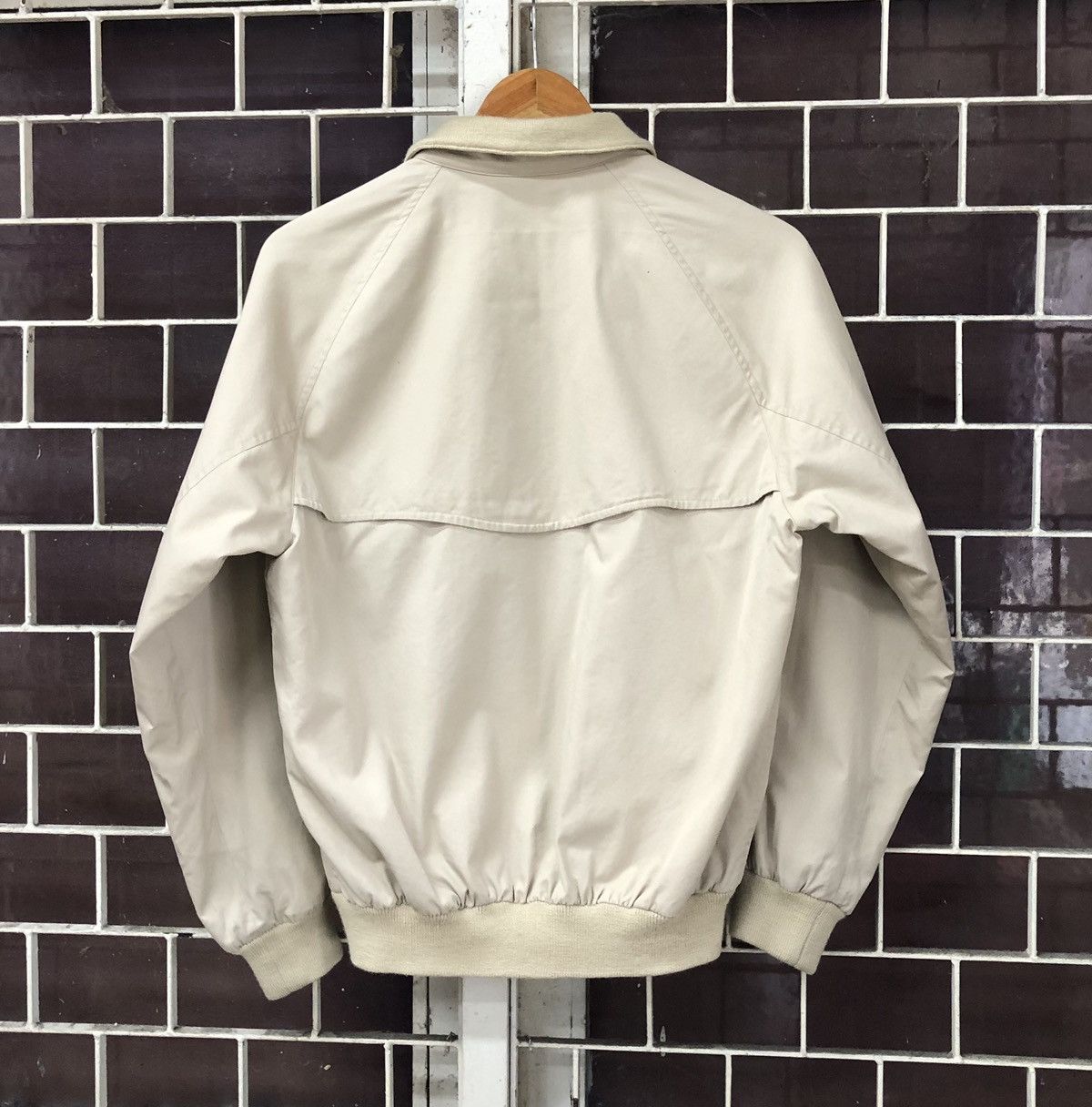 Burberry VTG Burberrys Embroidery Logo Lined Novacheck Bomber Jacket Size US M / EU 48-50 / 2 - 4 Thumbnail