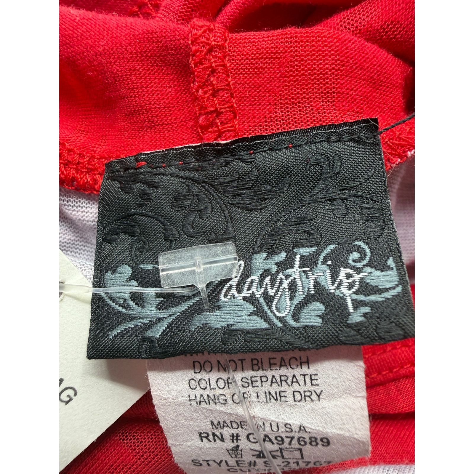 Unowned Buckle Daytrip sz L NWT Burnout Hoodie Graphic Studded Y2K Size L / US 10 / IT 46 - 7 Thumbnail
