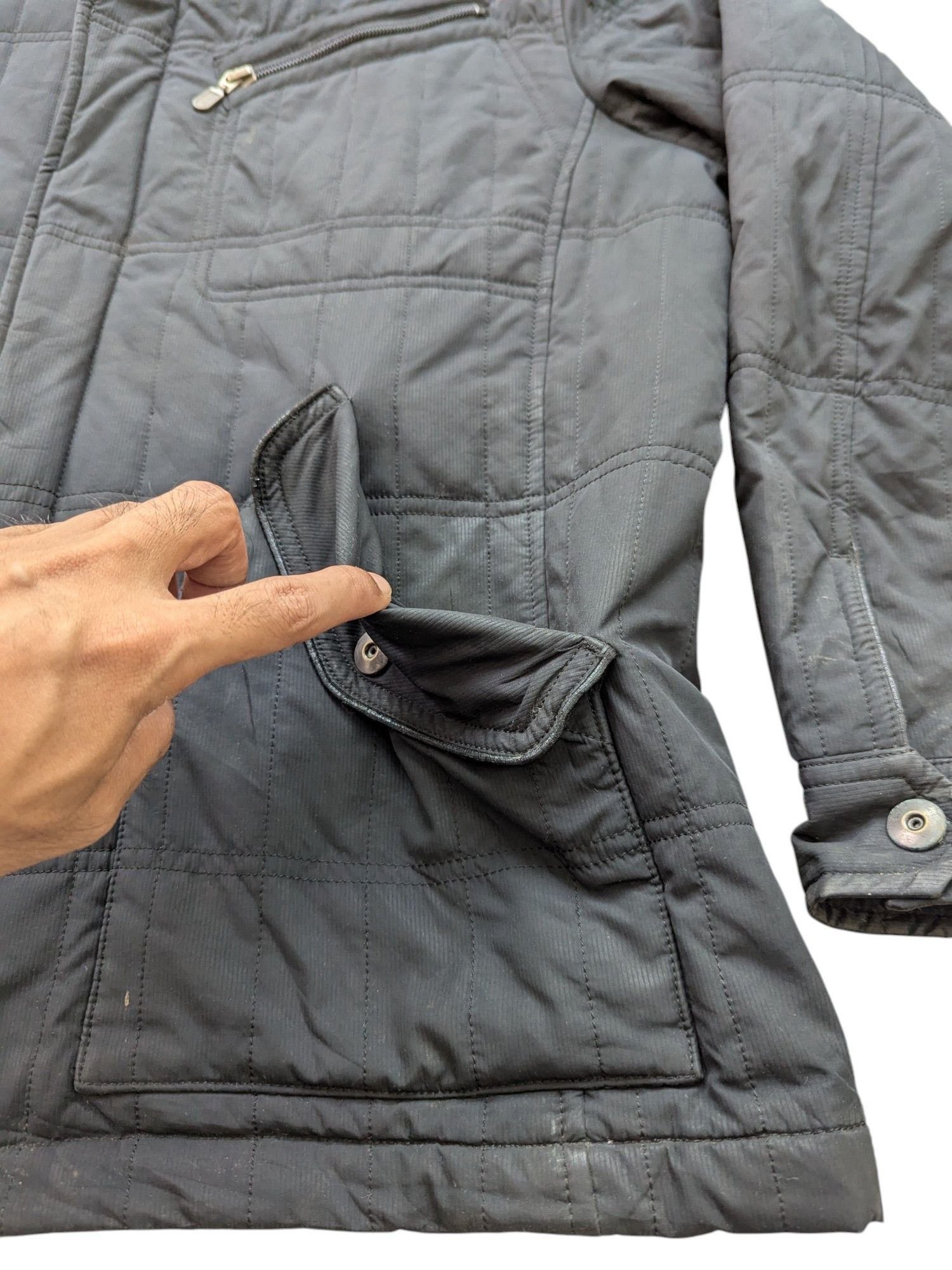 ALAIN DELON Vintage Alain Delon Quilted Jacket Size US L / EU 52-54 / 3 - 8 Thumbnail